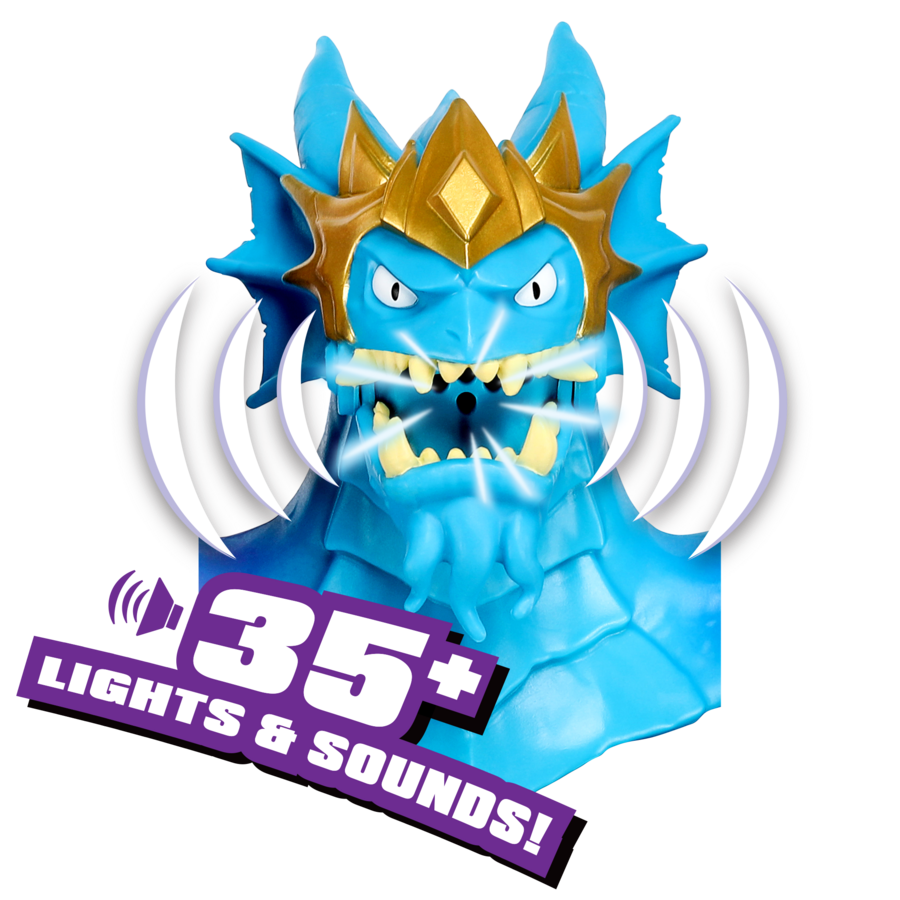 Heroes Of Goo Jit Zu Deep Goo Sea S9: Triple Goo Pack with Gigantic King Hydra