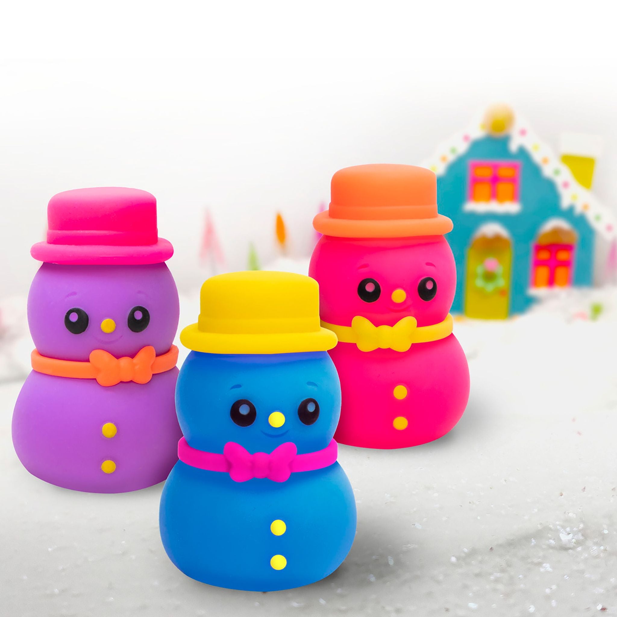 Schylling NeeDoh Groovy Glowman: Assorted Neon Fidget Toys