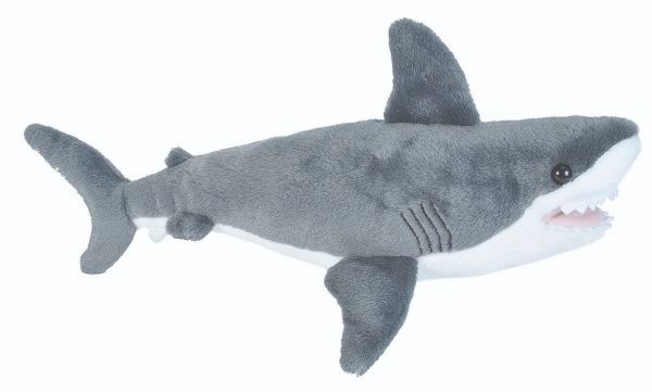 Wild Republic 8-Inch Mini Cuddlekins Great White Shark - Adorable & Eco-Friendly