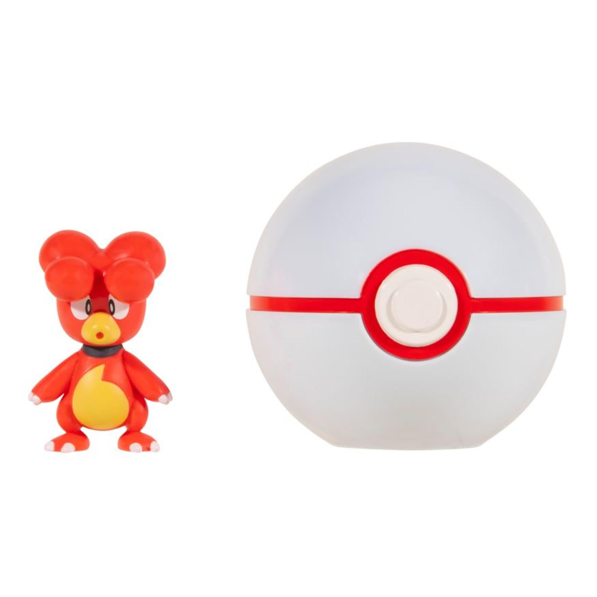 Wicked Cool Toys' Magby & Premier Ball Clip N Go Pokémon Set