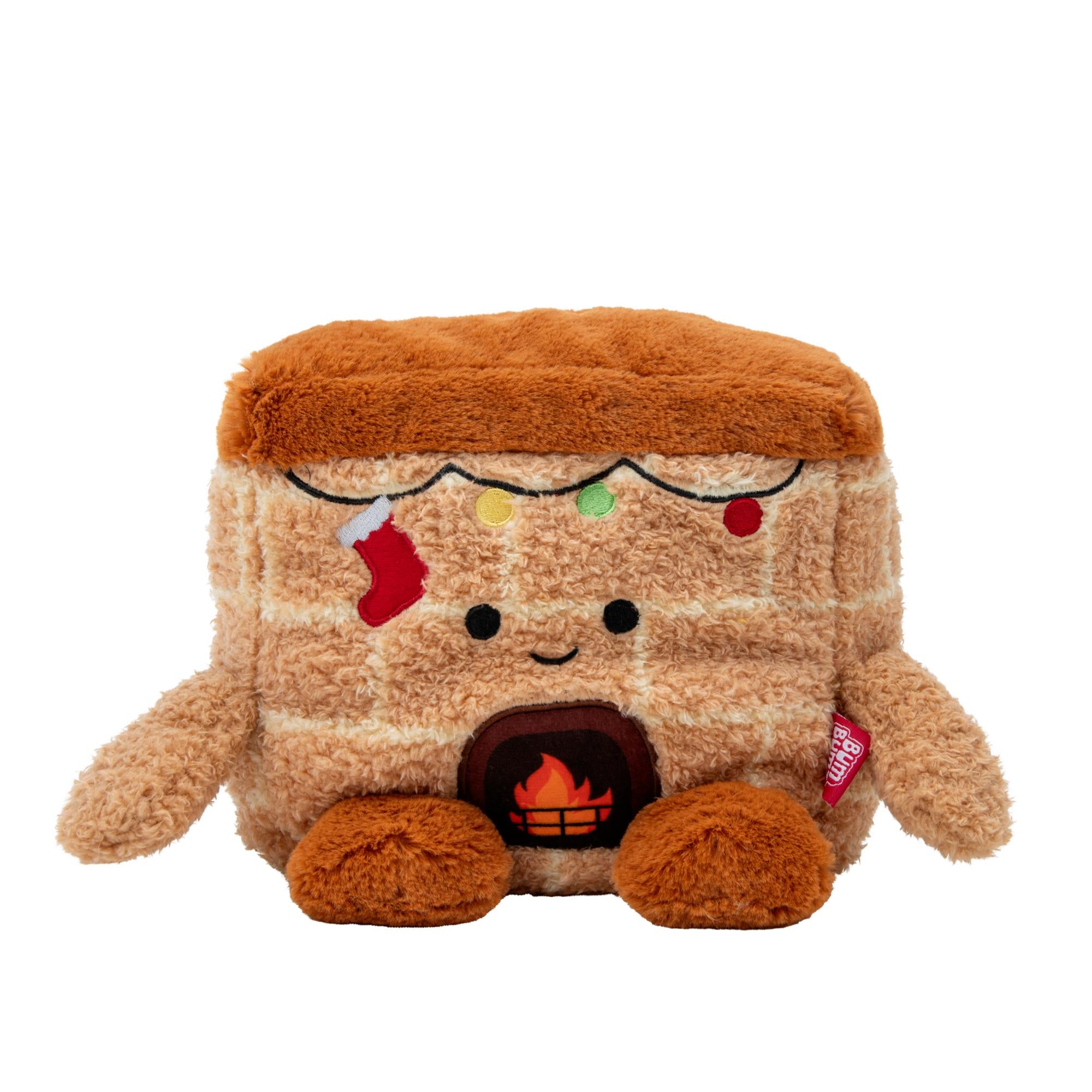 Hot Deal! 7.5-Inch Bumbumz Plush - Holidaybumz Decorated Fireplace Francis
