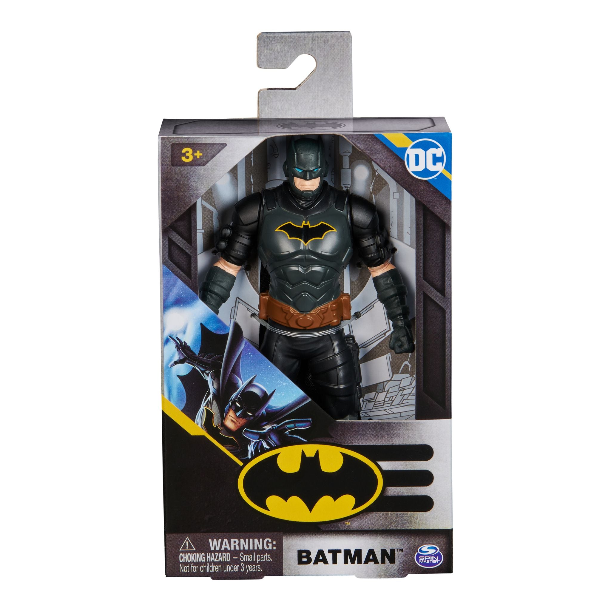 6-Inch DC Comics S5 Metal Tech Batman Action Figure for Kids