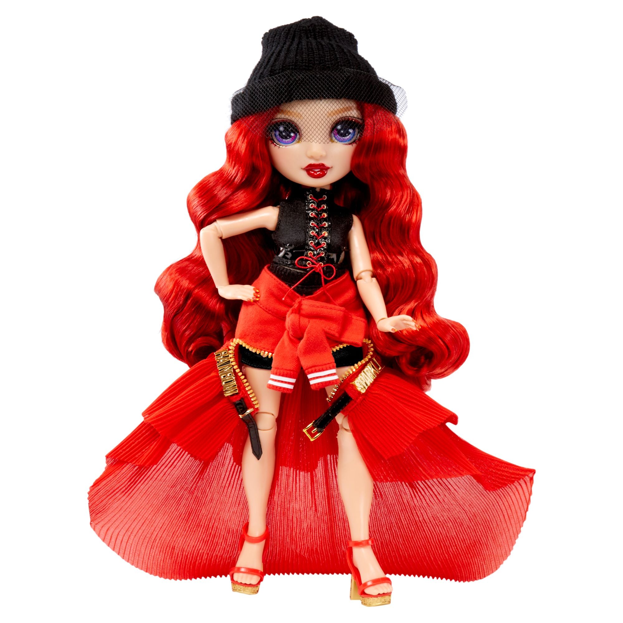 Hot Deal! Rainbow High Fantastic Fashion Doll - Ruby