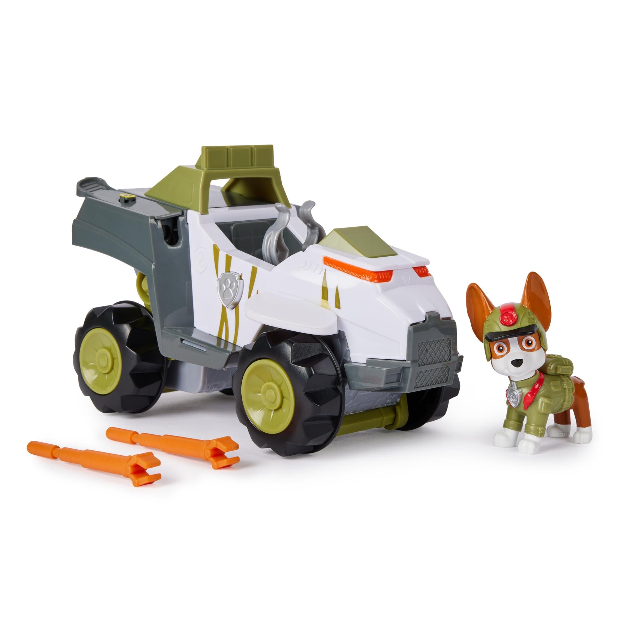 PAW Patrol Jungle Pups Tractor's Monkey Transforming Rescue Vehicle with Exclusive Figure