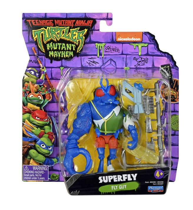 Hot! Teenage Mutant Ninja Turtles: Mutant Mayhem Superfly Basic Figure
