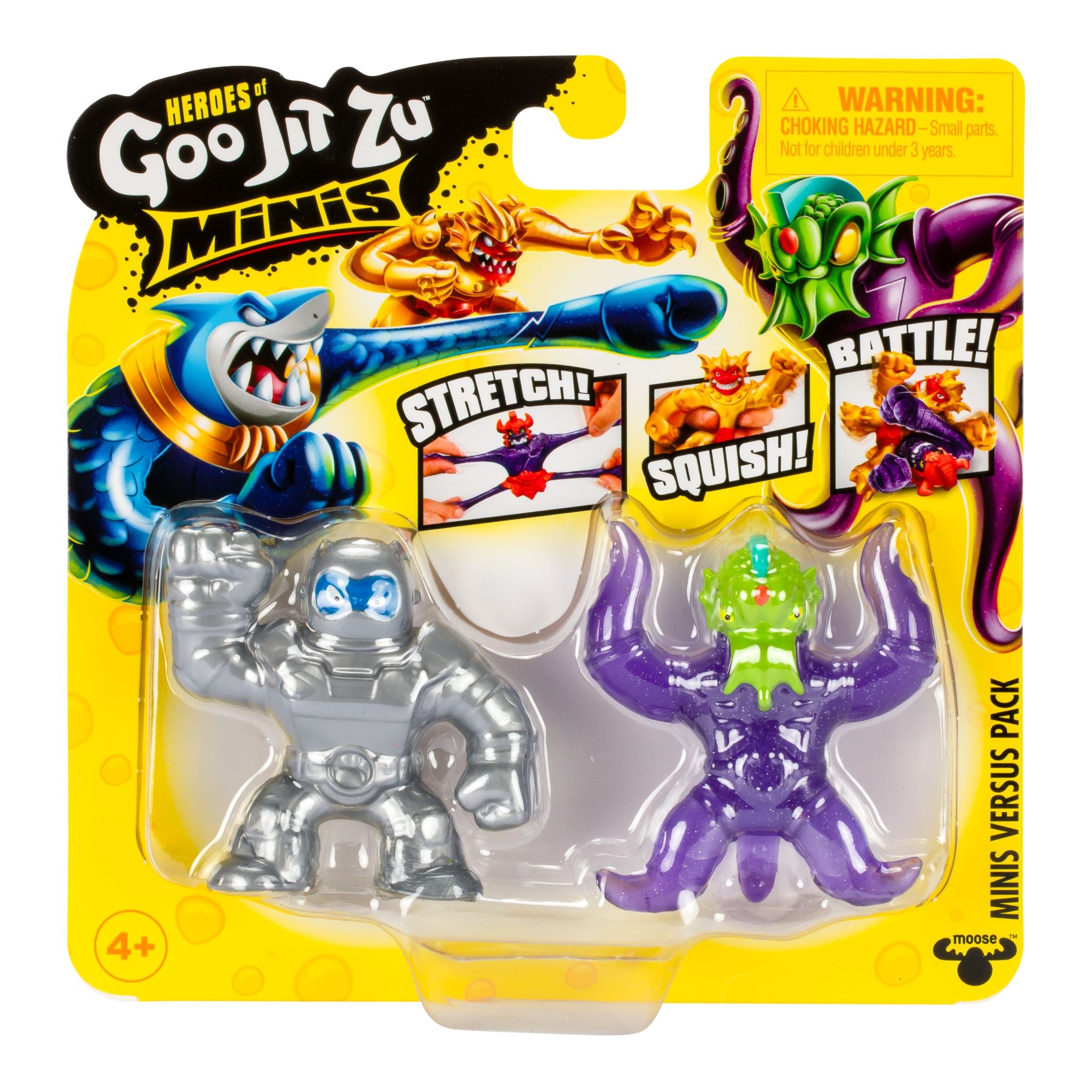 Hot! Heroes Of Goo Jit Zu S11 Minis vs Pack Assorted