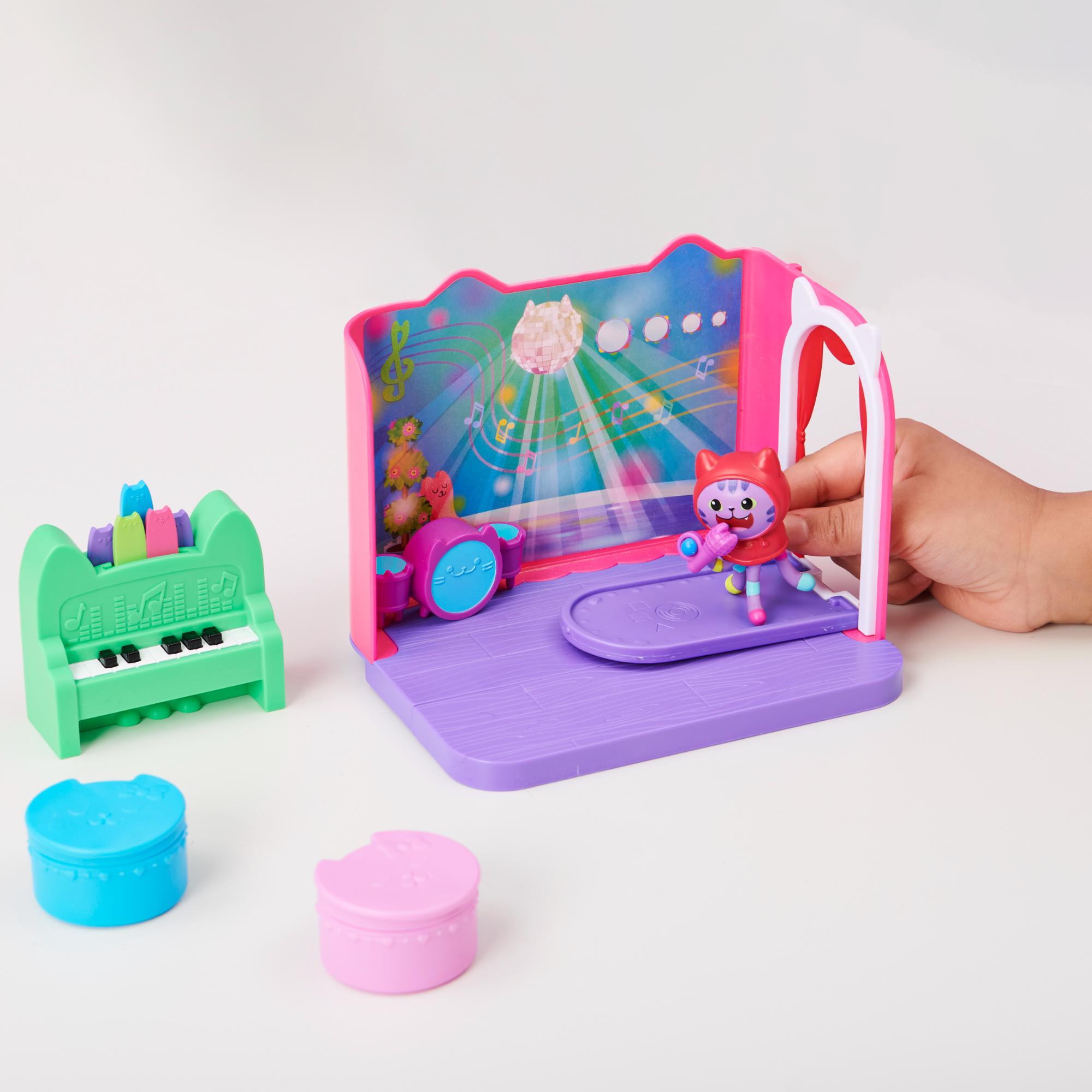 Gabby's Dollhouse Daniel James Catnip's Cool Musical Room Set