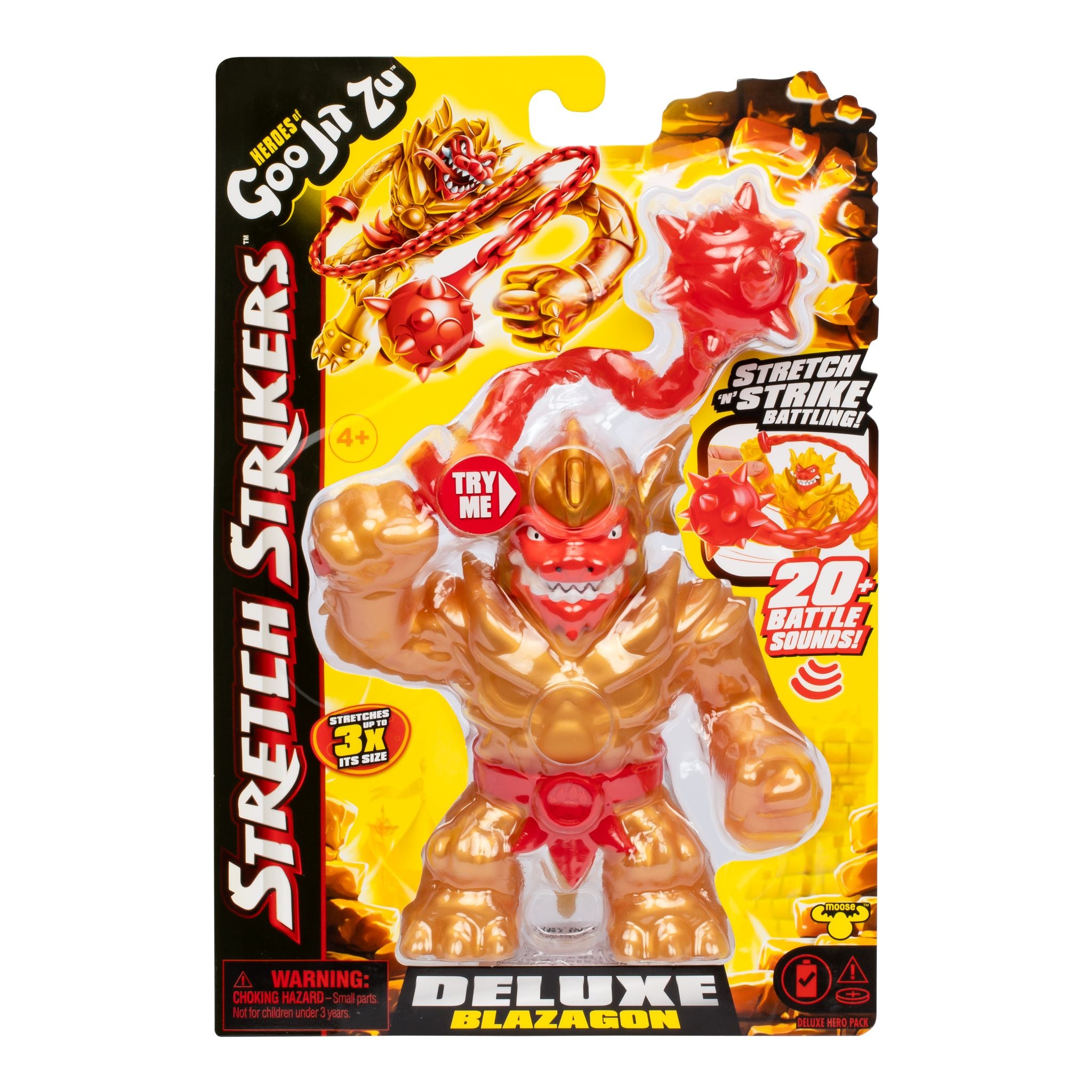 Hot! Heroes Of Goo Jit Zu S11 Deluxe Hero Pack - Blazagon