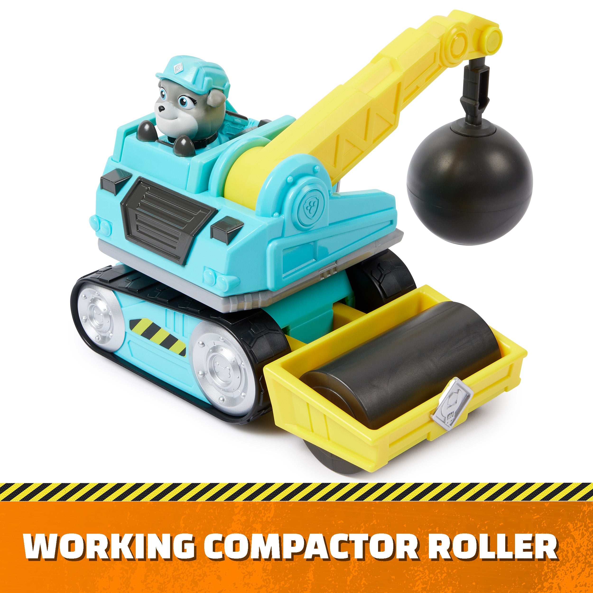 Rubble & Crew Motor's Awesome Wrecking Ball Construction Vehicle Toy