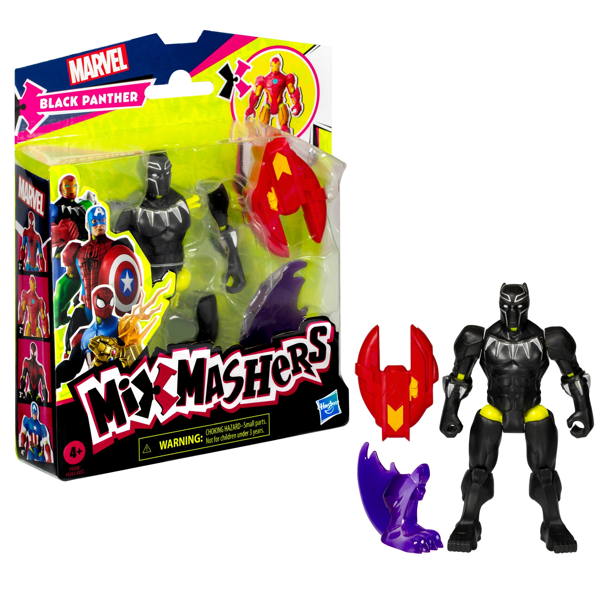 Marvel Avengers Mixmashers Black Panther Collectible Basic Action Figure