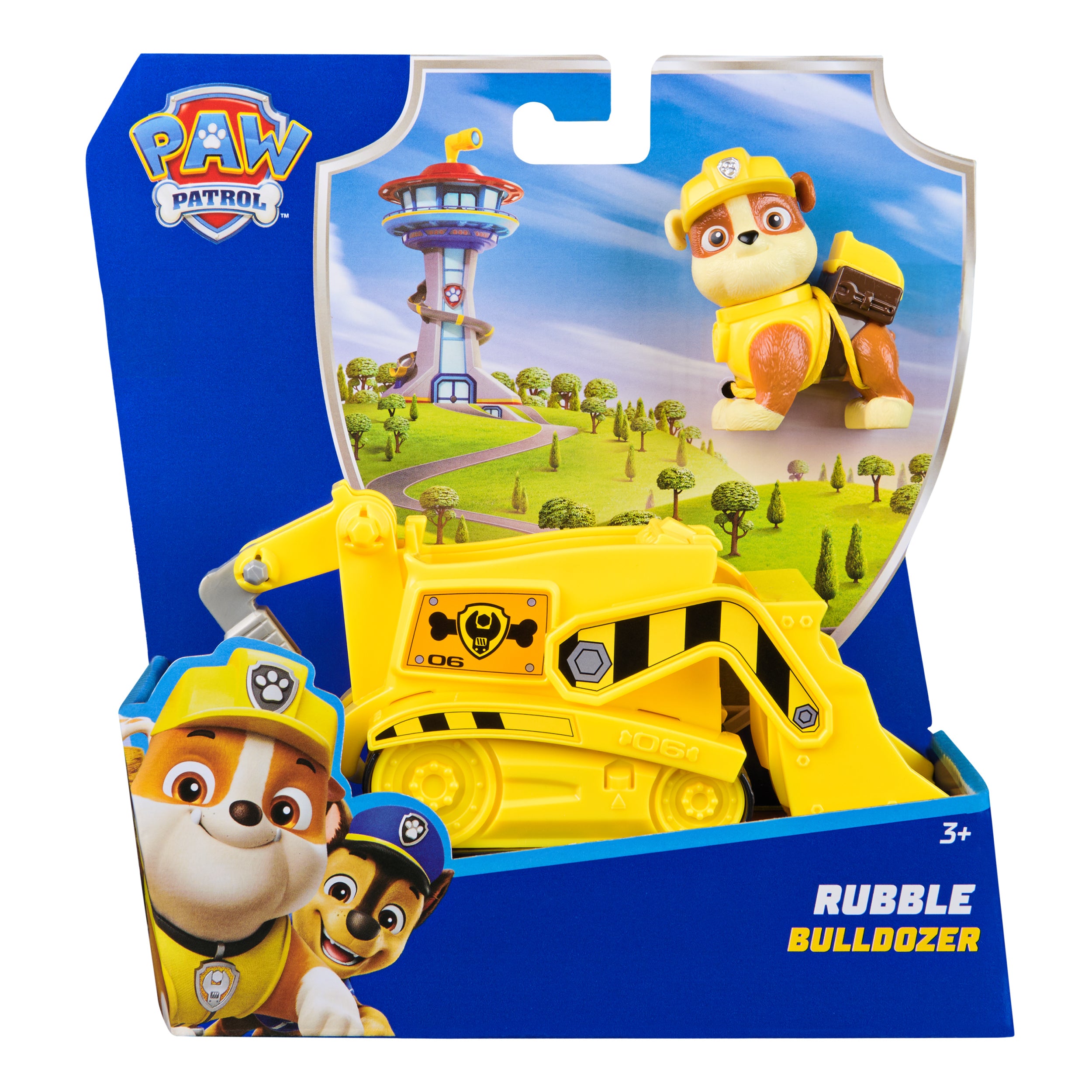 Hot Sale! PAW Patrol Rubble's Basic Rescue Bulldozer