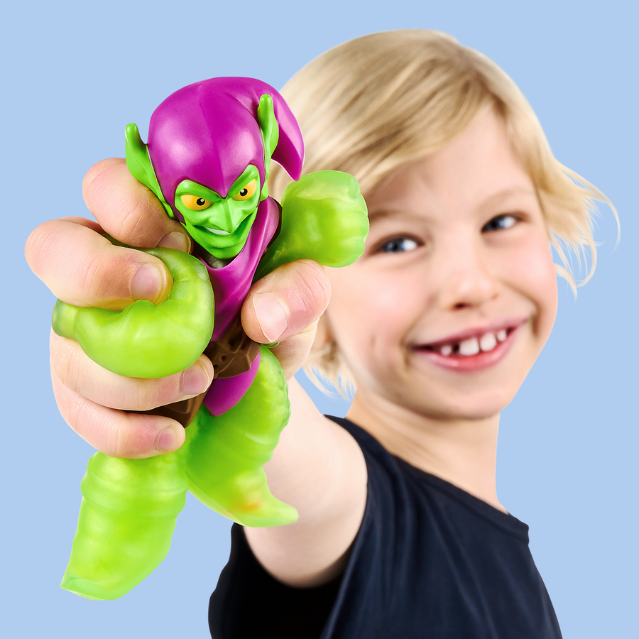 Hot Deal! Marvel S8 Goo Jit Zu Hero Pack - Goo Enhanced Green Goblin Action Figure