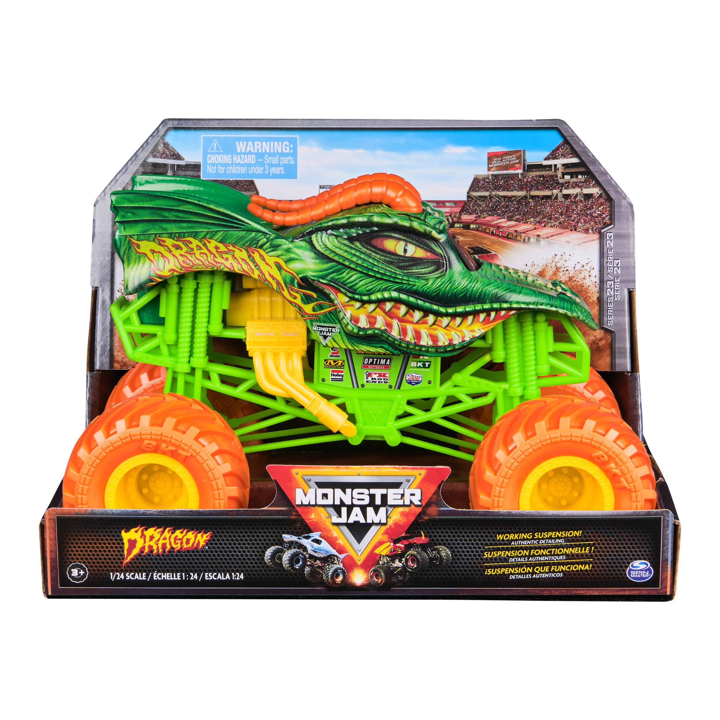 Monster Jam 1:24 Monster Truck Series 23 Dragon
