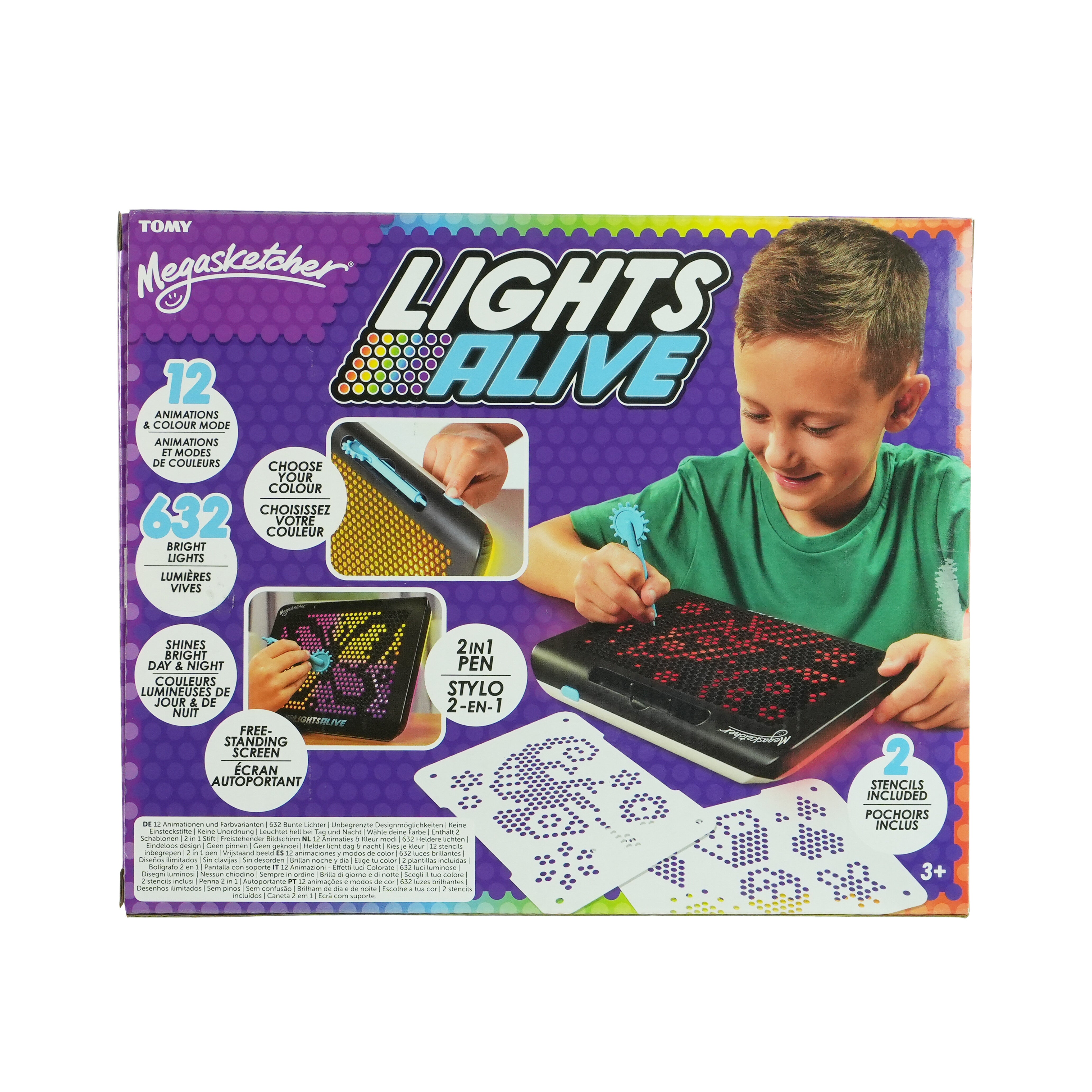 Hot Sale! TOMY Lights Alive Megasketcher - A Creative Drawing Toy for Kids