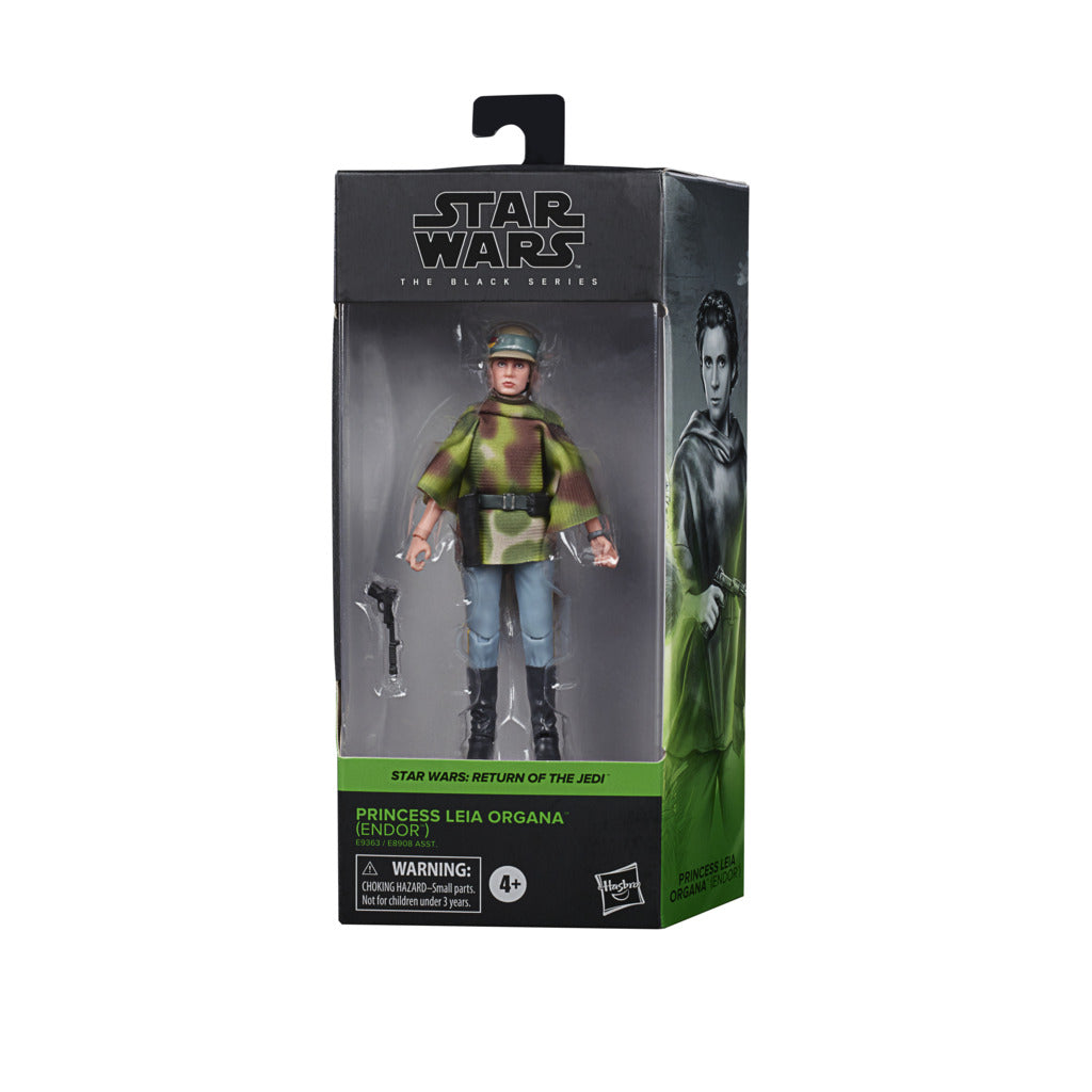 6-Inch Star Wars The Black Series Action Figure - Endor Princess Leia Organa