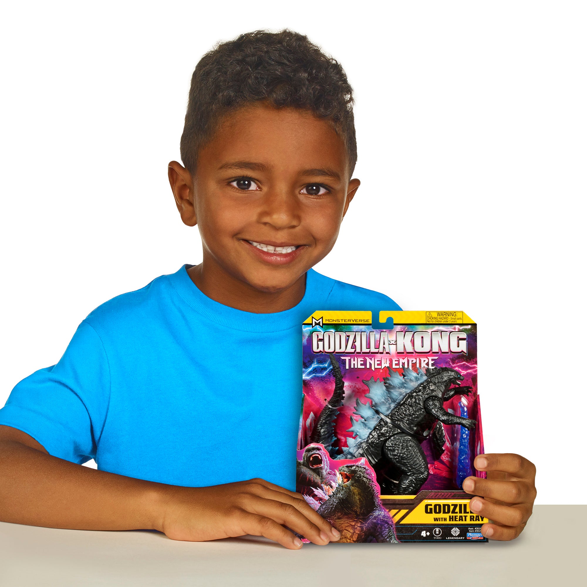 Hot! Godzilla x Kong The New Empire 6-Inch Godzilla Figure with Heat Ray