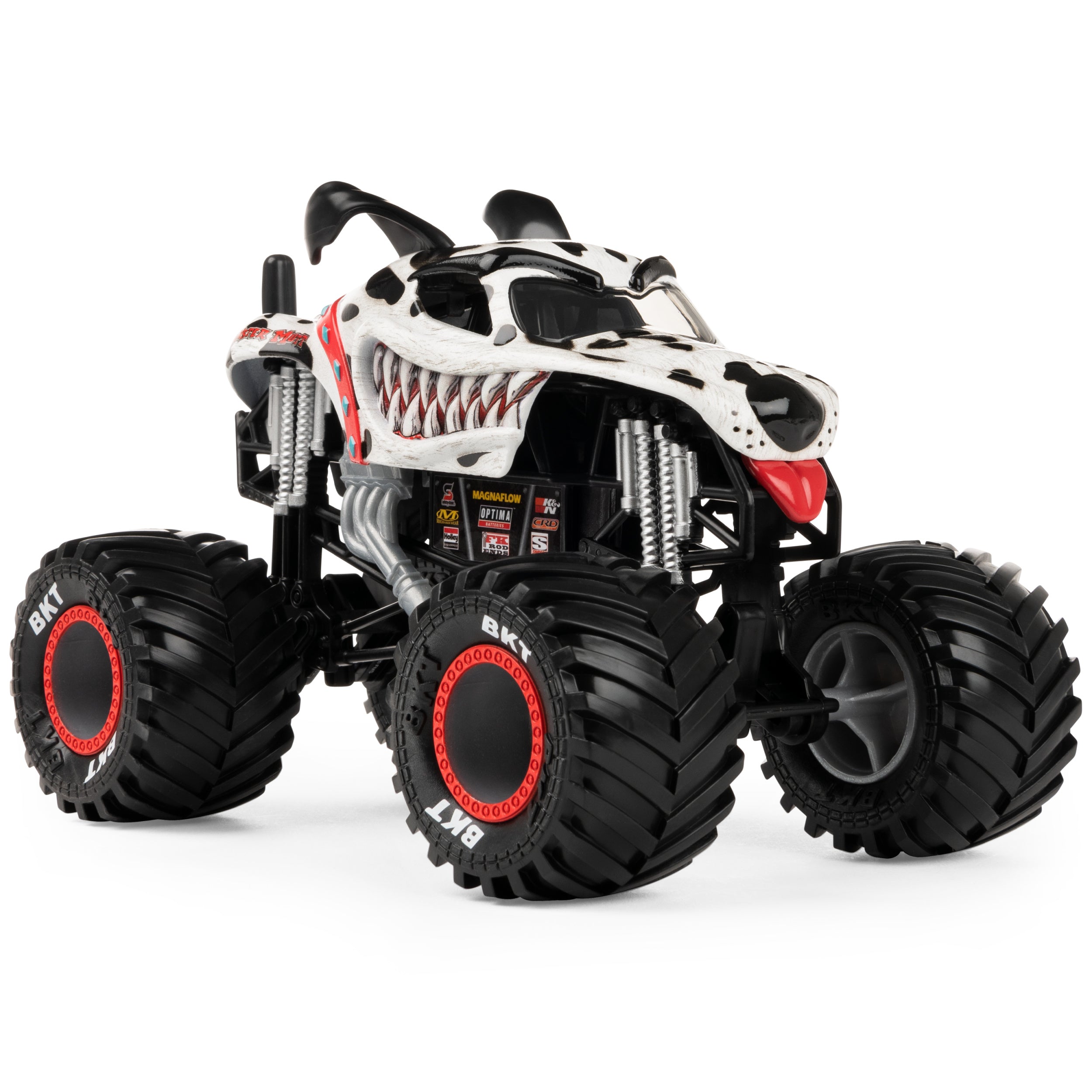 Hot Deal! 1:24 Scale Monster Jam Die - Cast Monster Truck - Monster Mutt Dalmatian