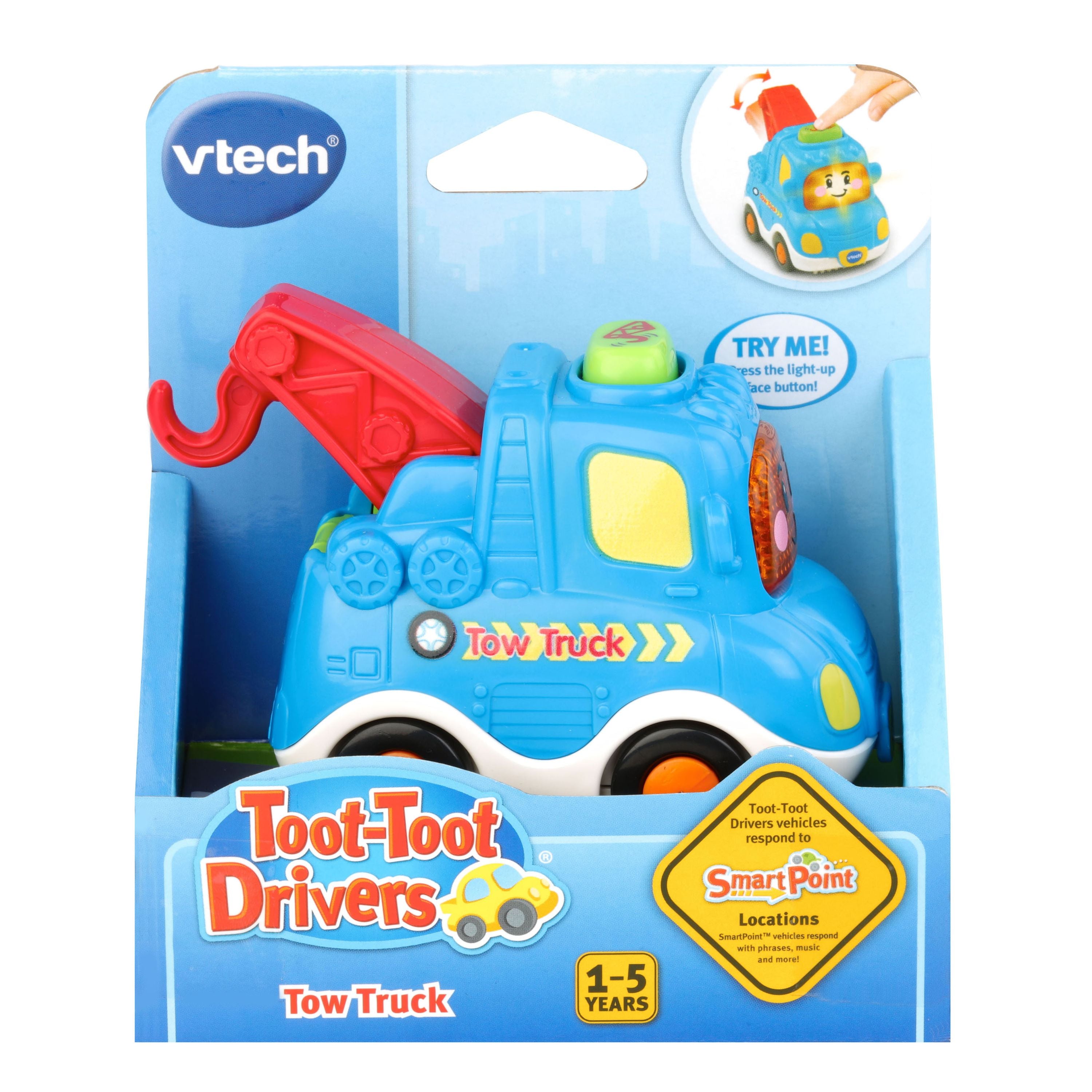 VTech Toot-Toot Drivers Tow Truck: Fun Learning Toy