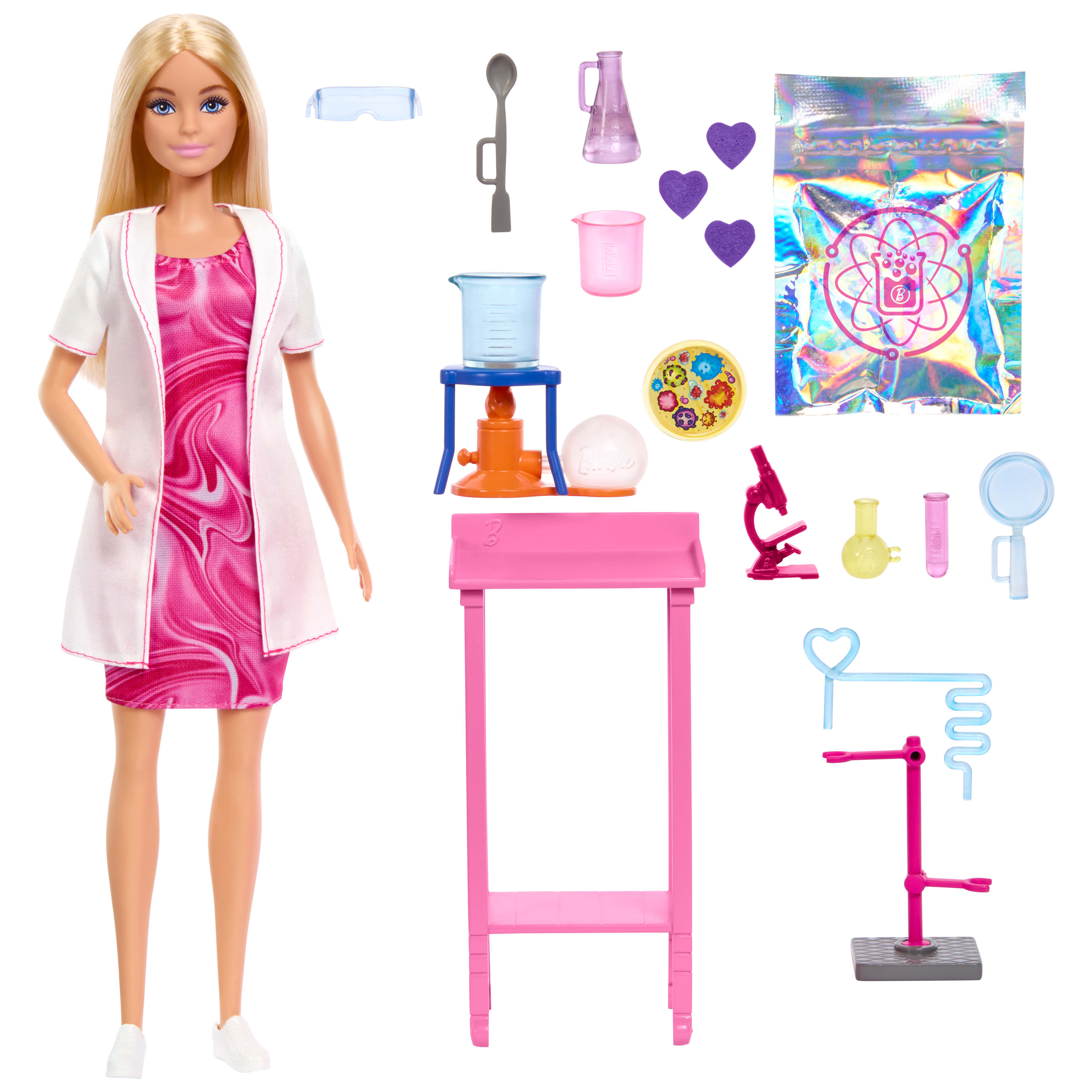 Hot! Barbie Deluxe Scientist Career Doll for Kids' Endless Exploration