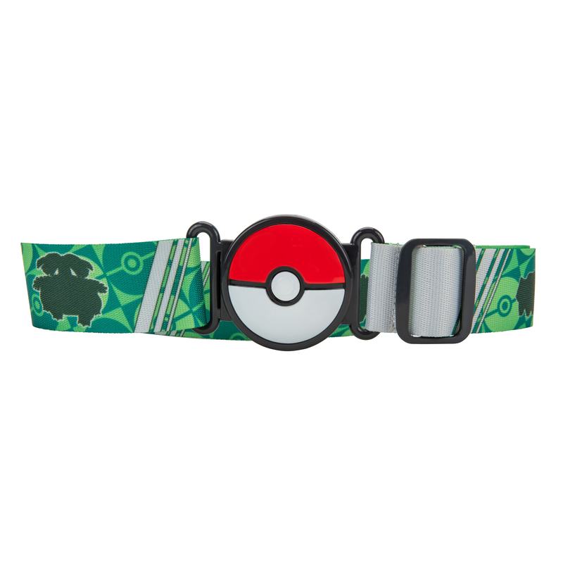 Hot Sale! Pokemon Clip N Go Poke Ball Belt Set - Includes Nest Ball, Poke Ball and Bulbasaur Figure