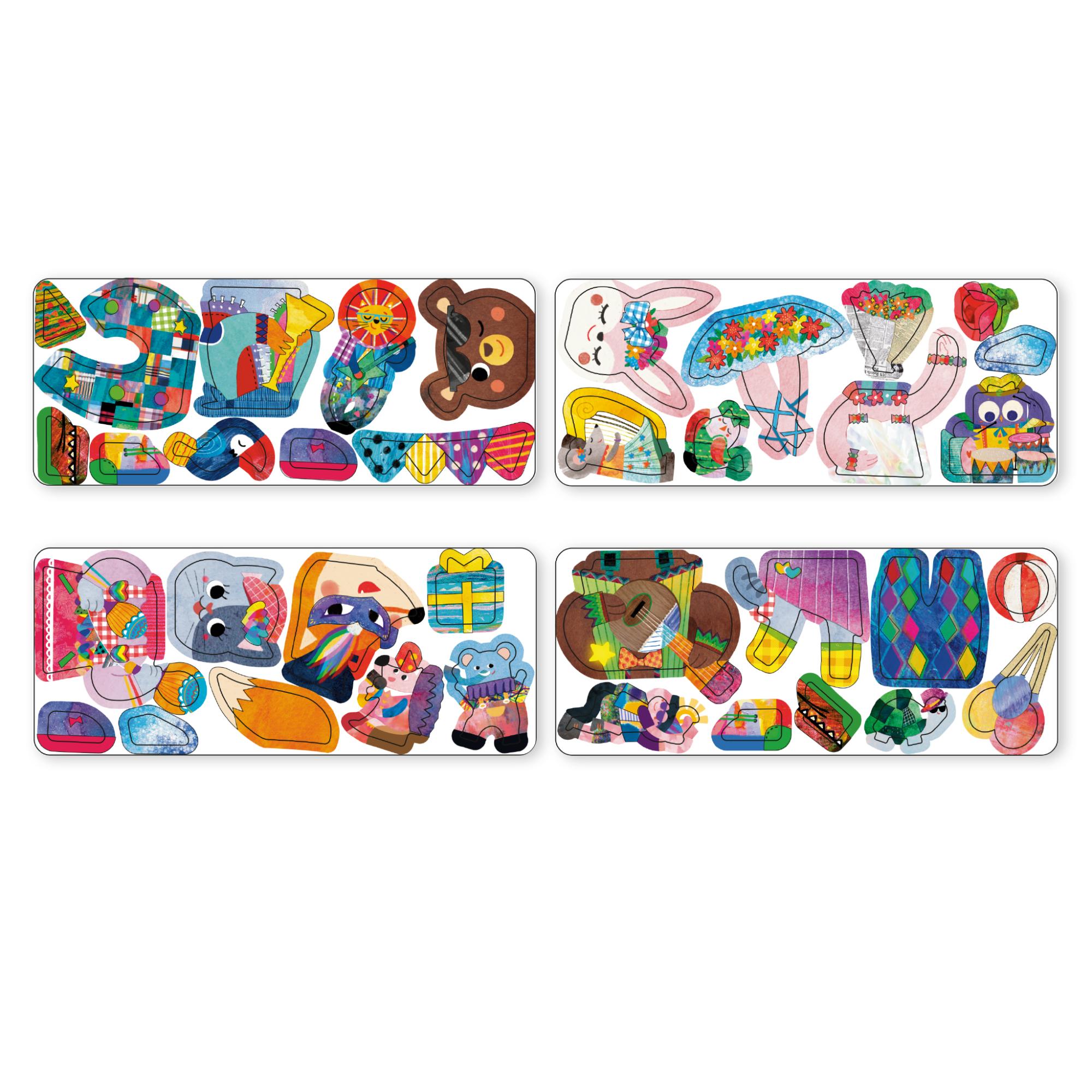 MierEdu Travel - Musical Animal Themed Magnetic Box for Kids
