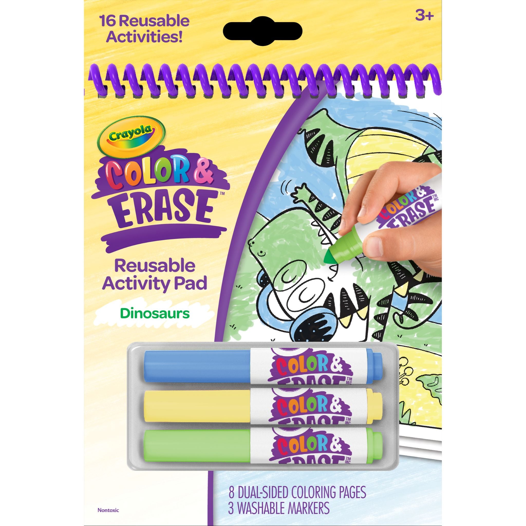 Crayola Reusable Dinosaur Activity Pad - Color & Erase Deal
