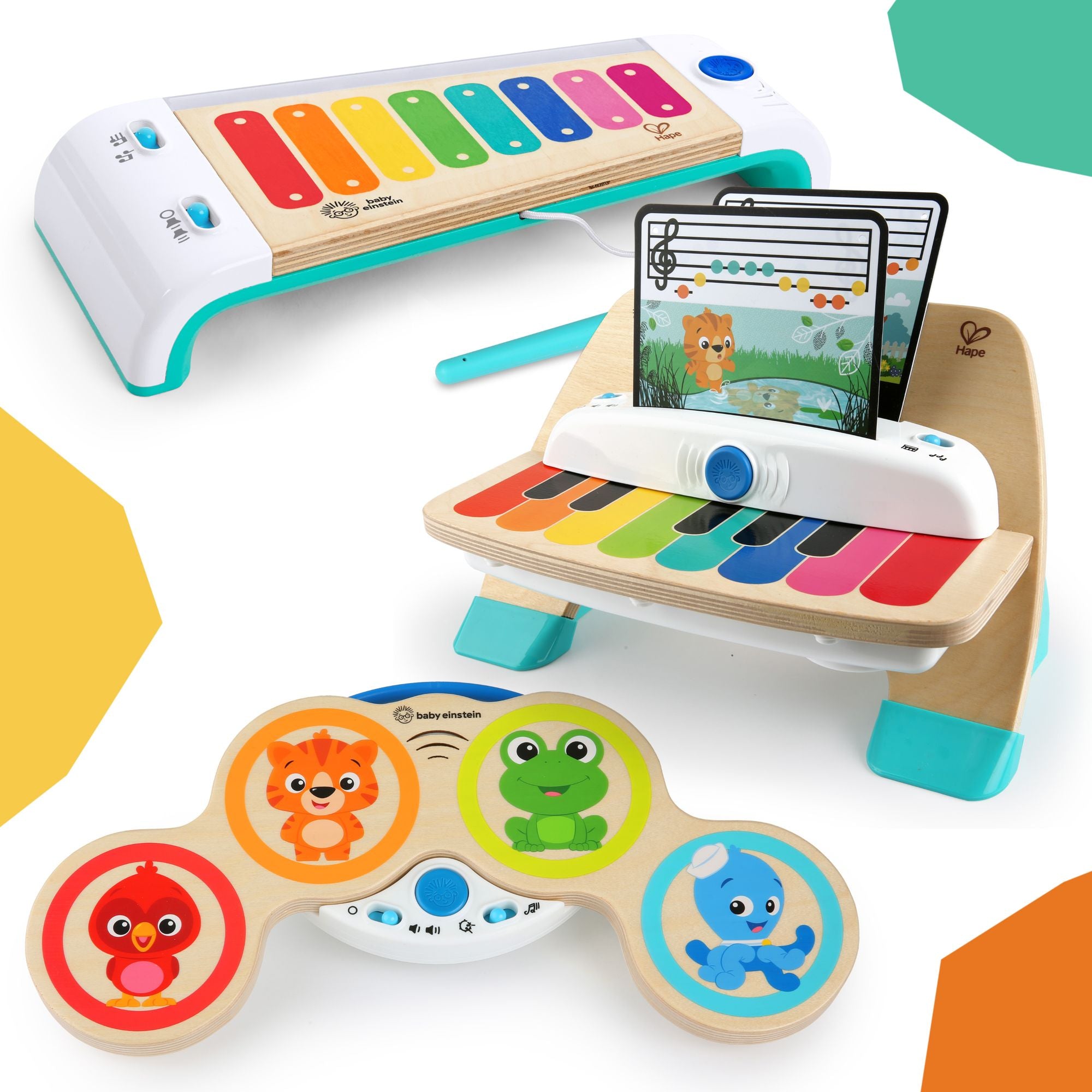Hot Sale! Baby Einstein Hape Magic Touch Wooden Xylophone for Toddler's Music Exploration