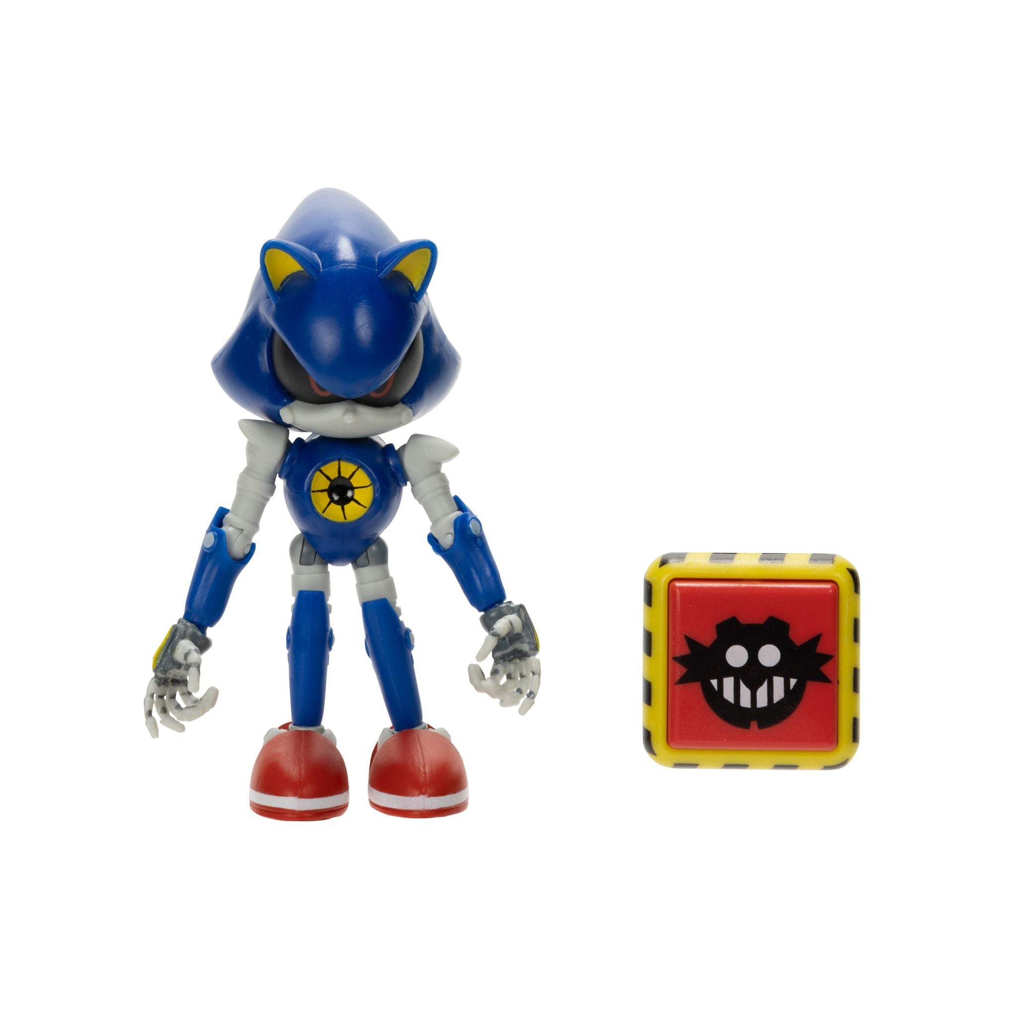 Hot! 4-Inch Modern Metal Sonic Figure from Sonic Wave 13