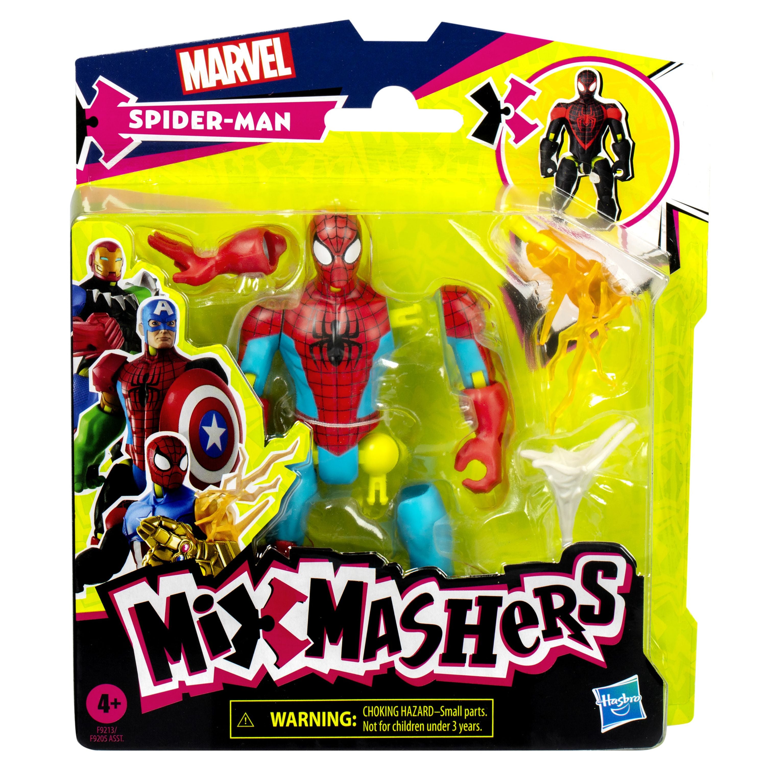 Hot! Spiderman Mixmashers Assorted Basic Figures