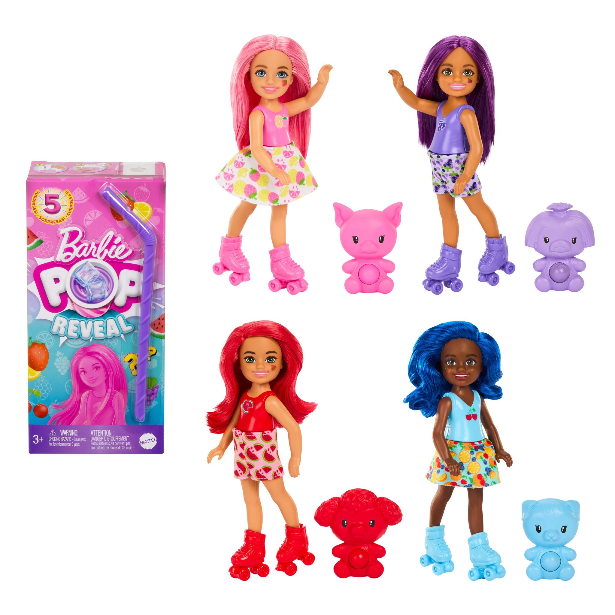 Barbie Pop Reveal Chelsea Doll - Fruit Scented Unboxing Fun