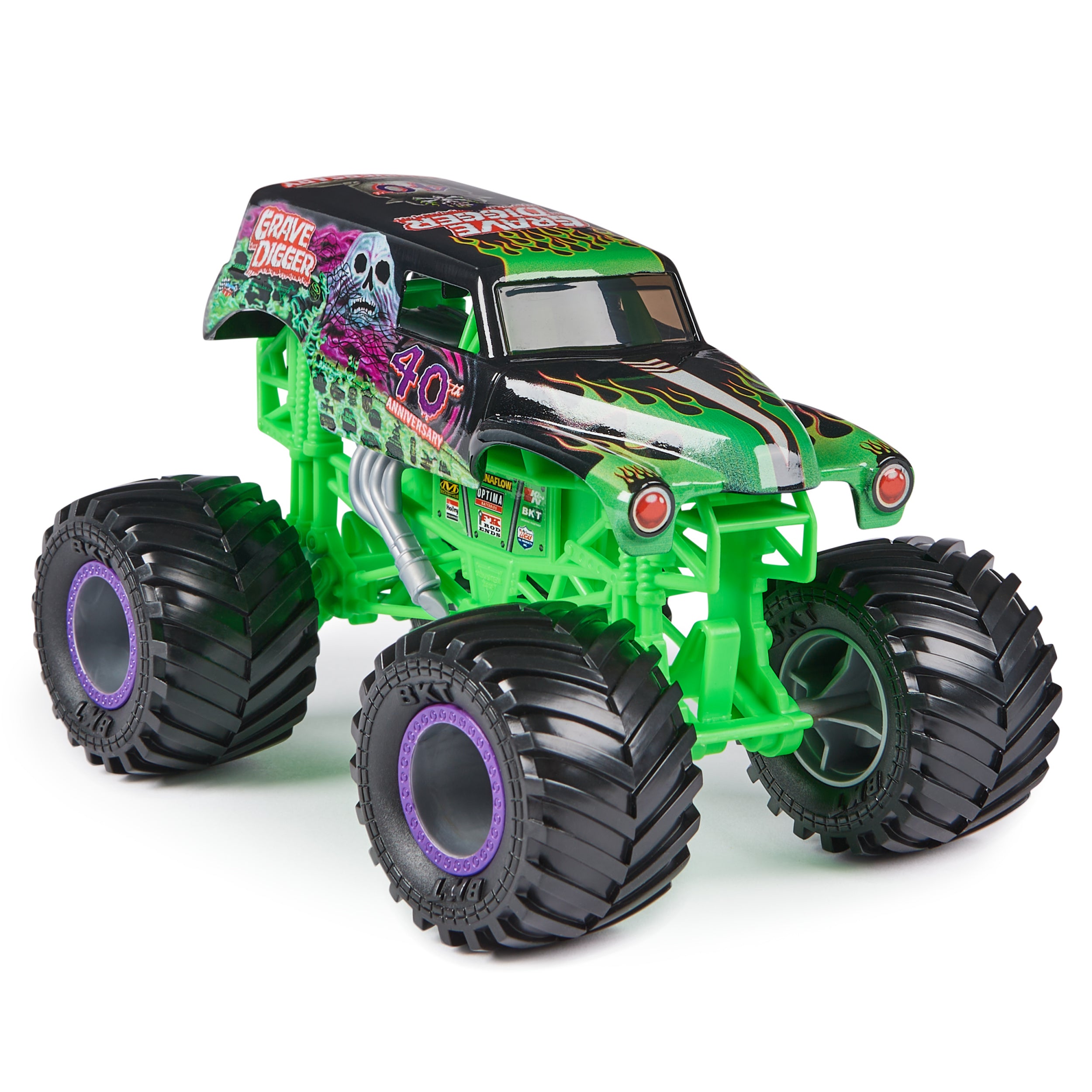 2024 Monster Jam 1:24 Scale Die - Cast Grave Digger Monster Truck Series