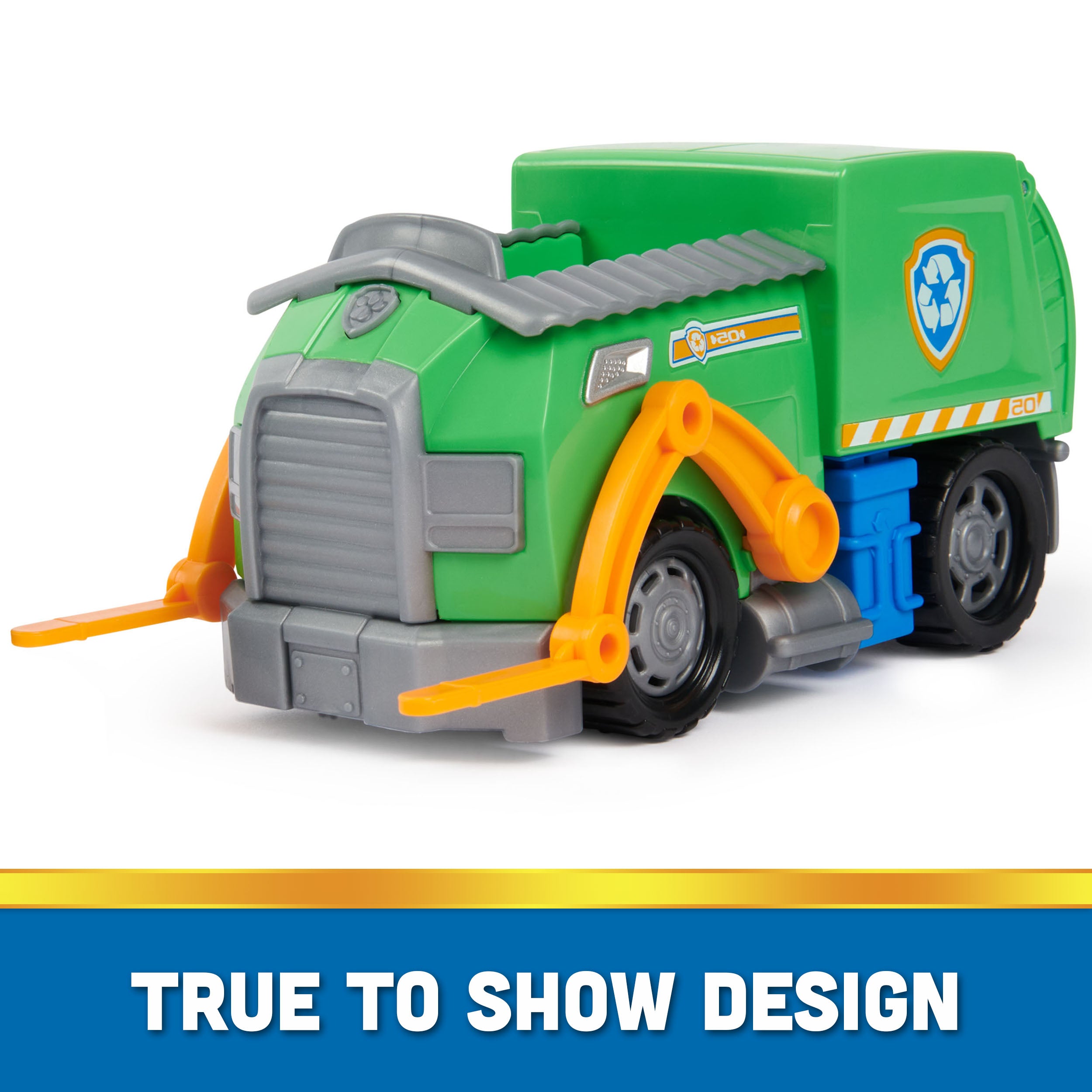 PAW Patrol Rocky's Sustainable Recycle Truck - Great Toy for Adventure