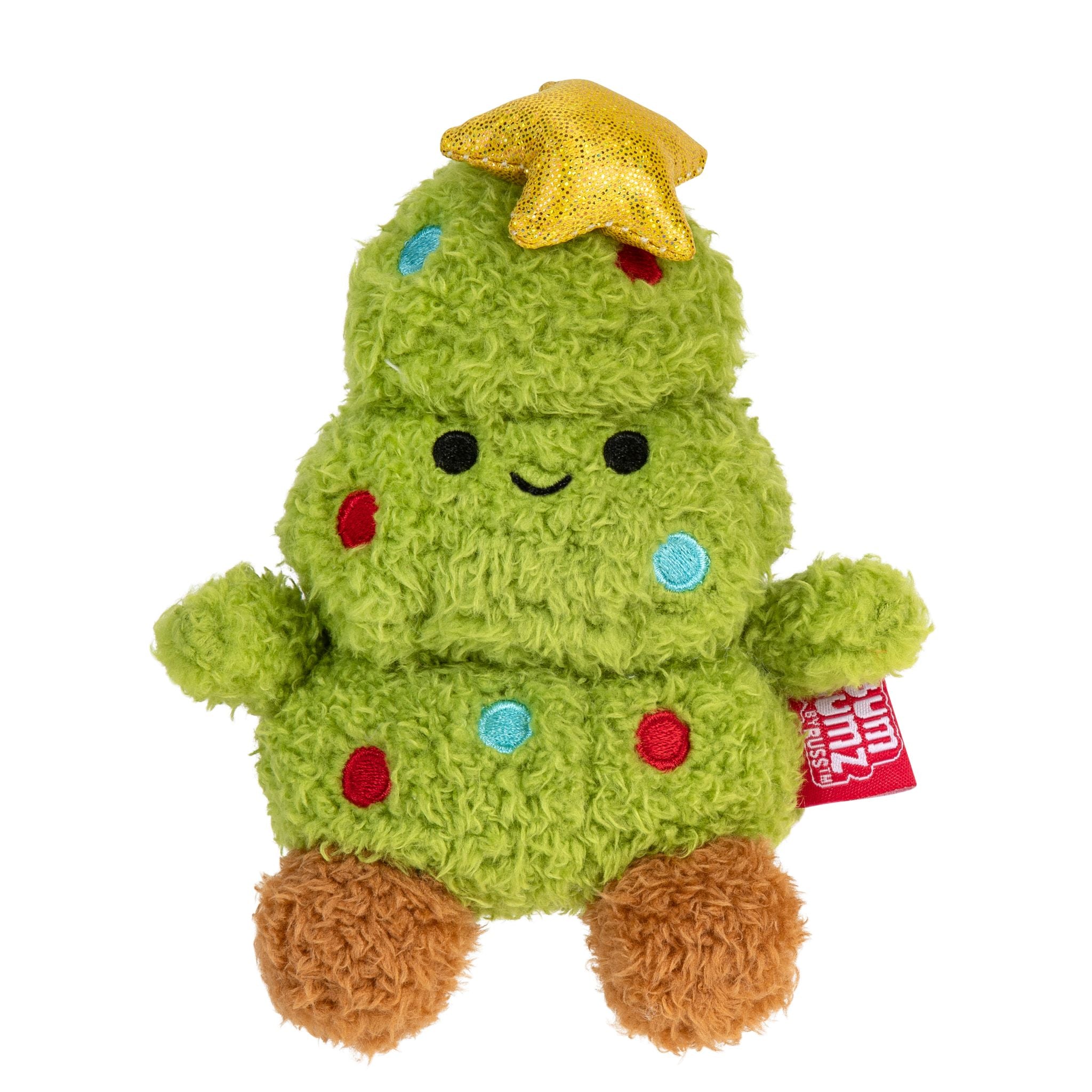 4.5-Inch Retro Plush Bumbumz - Fancy Tree Tricia