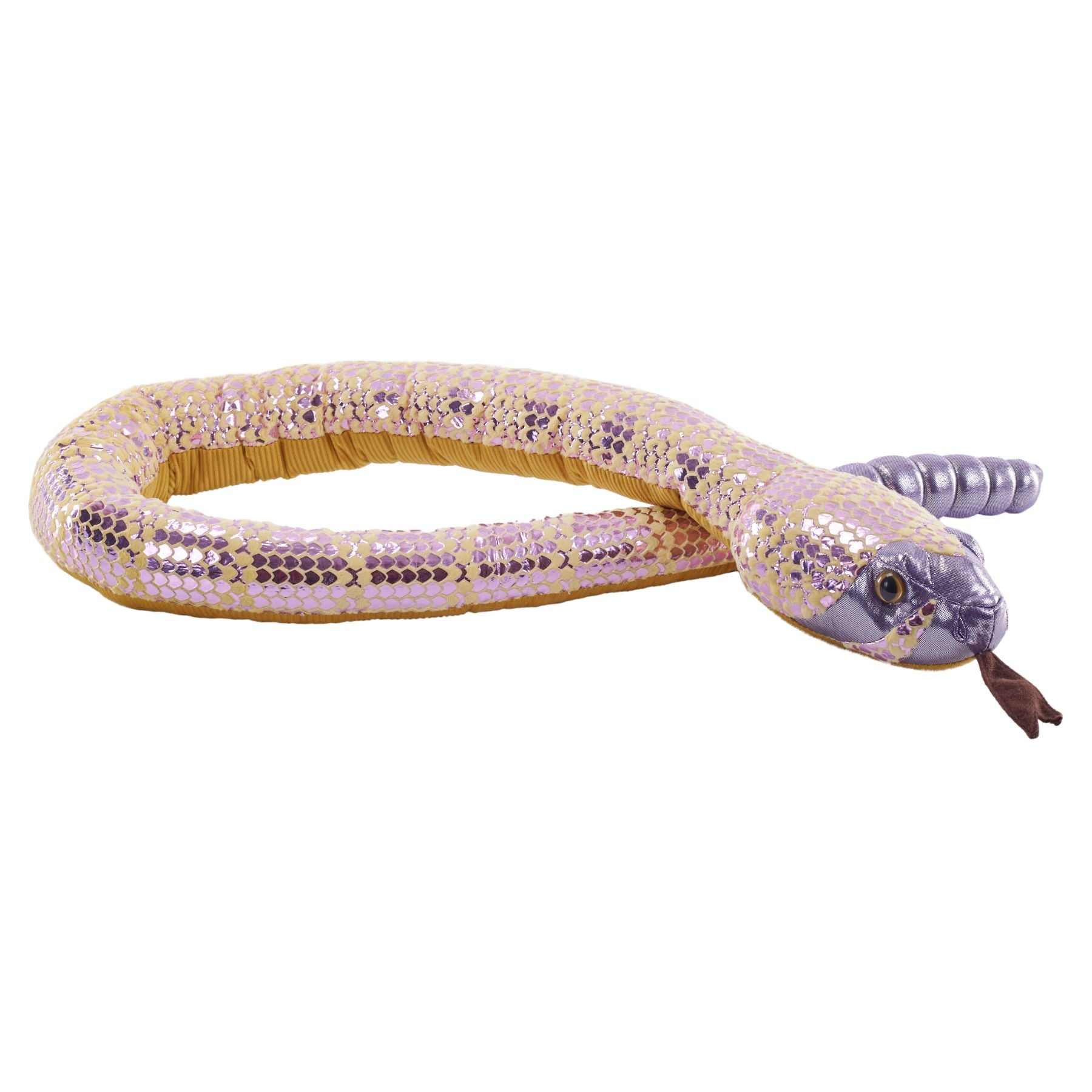Wild Republic 54-Inch Foilkins Realistic Rattlesnake Stuffed Toy