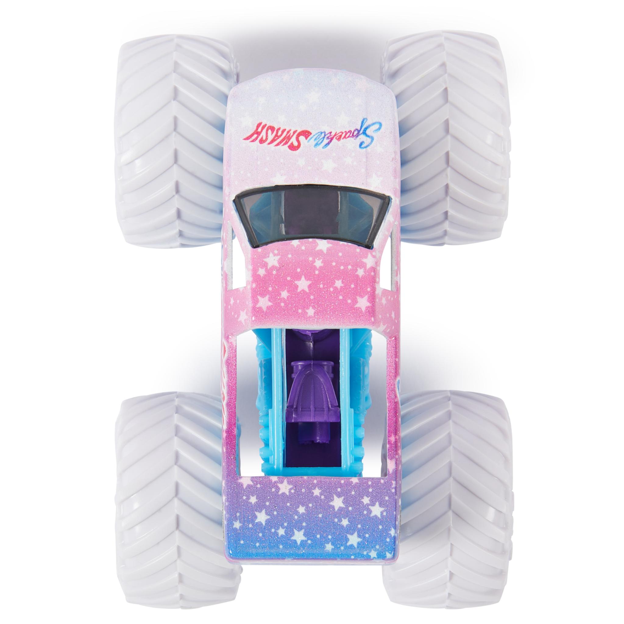 Hot Deal! 1:64 Scale Monster Jam 2-Pack - Sparkle Smash Battle Set