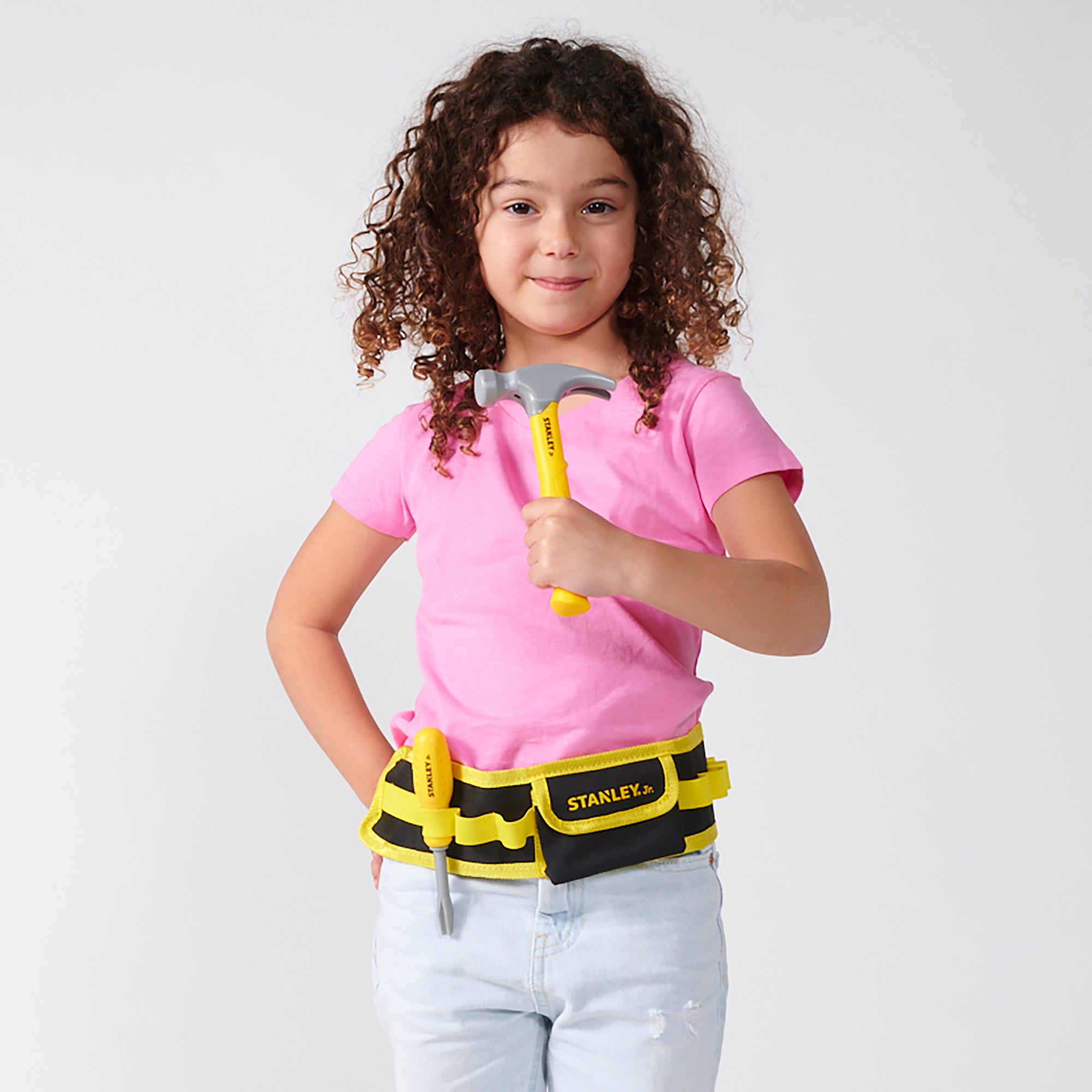 Stanley Jr. 24-Piece Pretend Play Tool Belt Set - Ideal for Young Builders