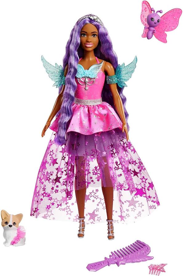 Hot Deal! Barbie Magic - Inspired 'Brooklyn' Doll Set with 2 Pets & Accessories