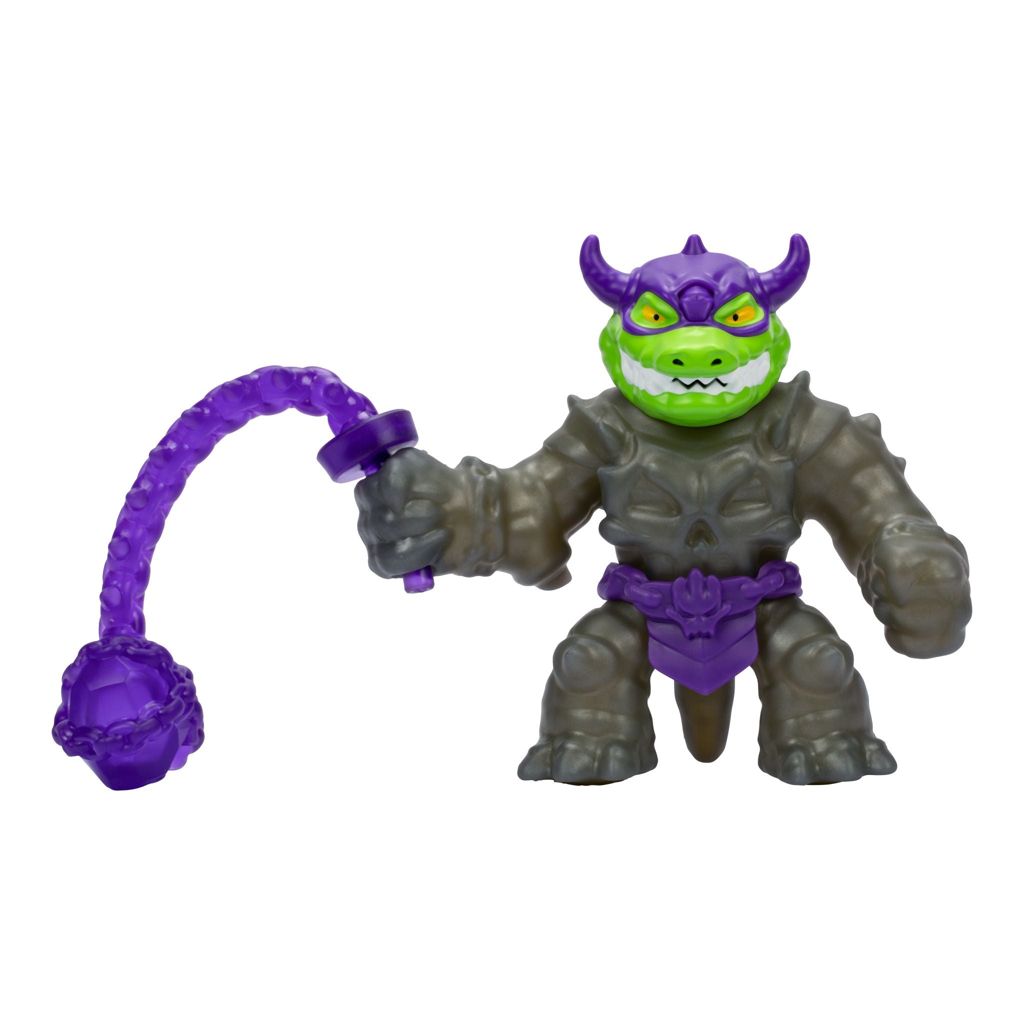 Hot Sale! Heroes Of Goo Jit Zu Season 11 Stretch Strikers Deluxe Action Figure - Rockjaw