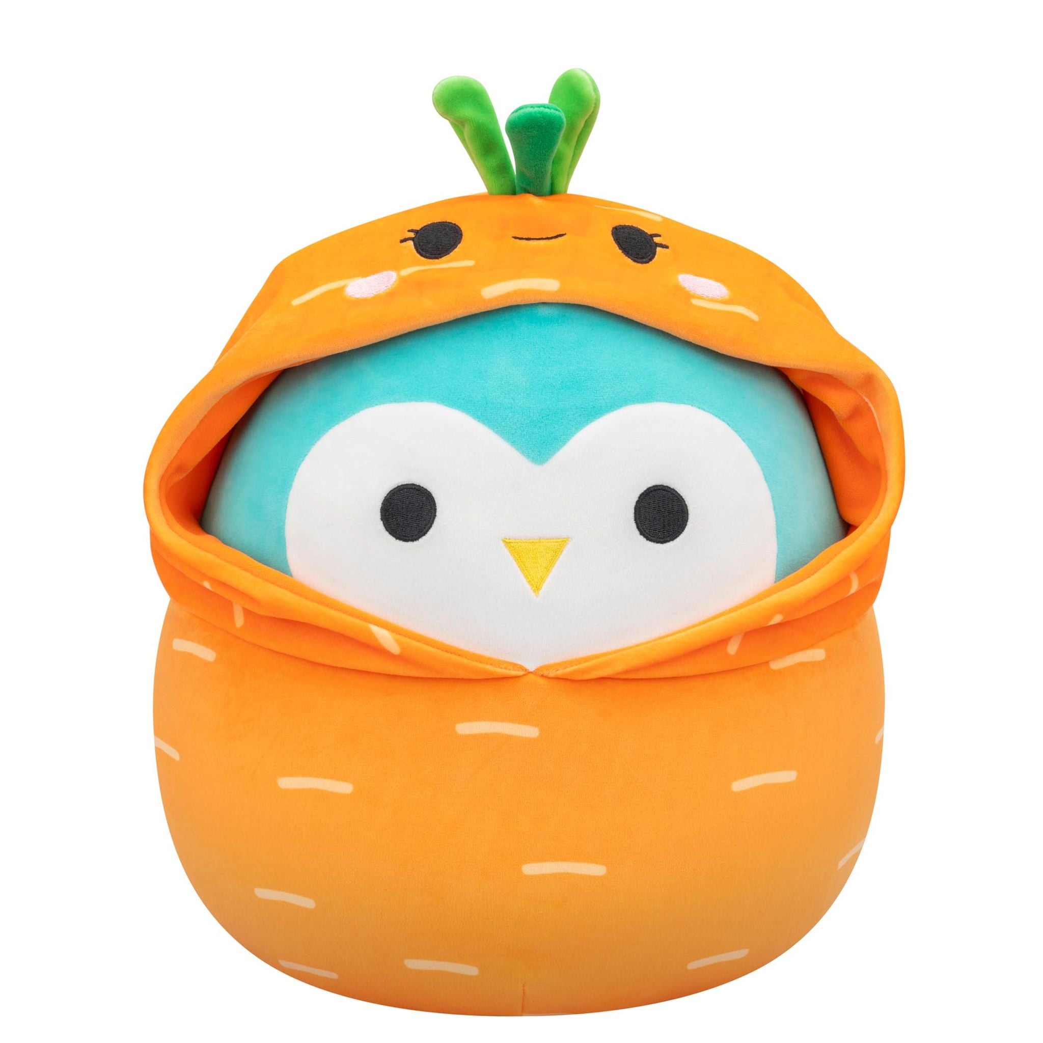 12-Inch Squishmallows Easter Costume Plush - Winston The Owl