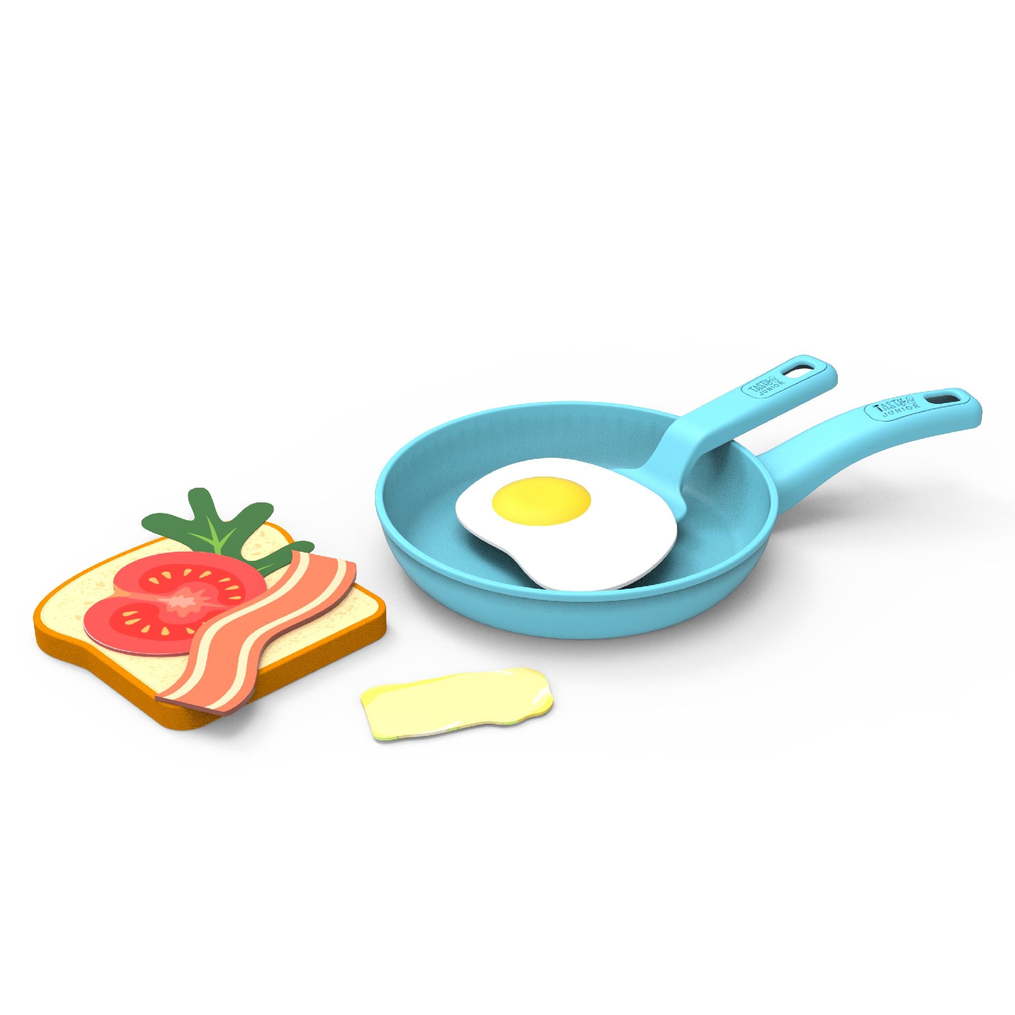 Delicious 8-Piece Junior Breakfast Prep and Plate Set