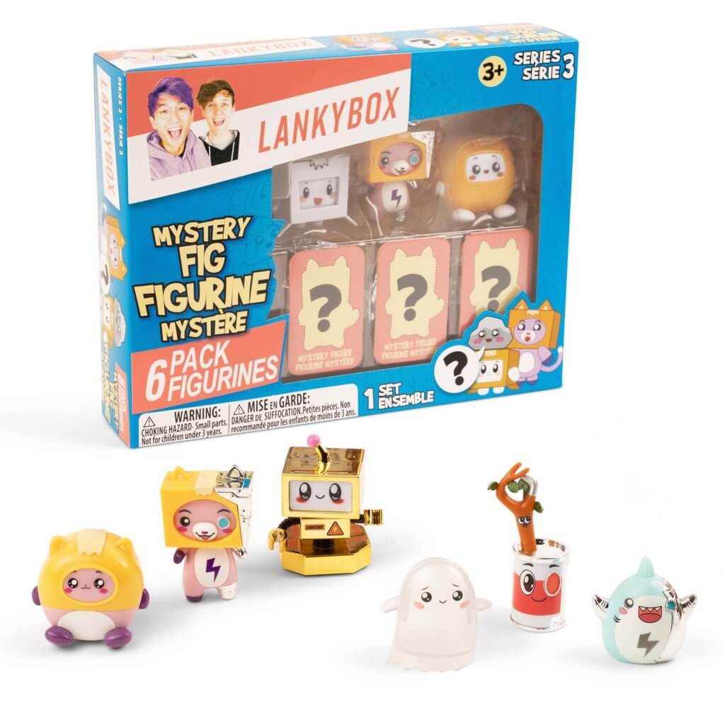 Lankybox Series 4 - 6-Pack Mystery Figures