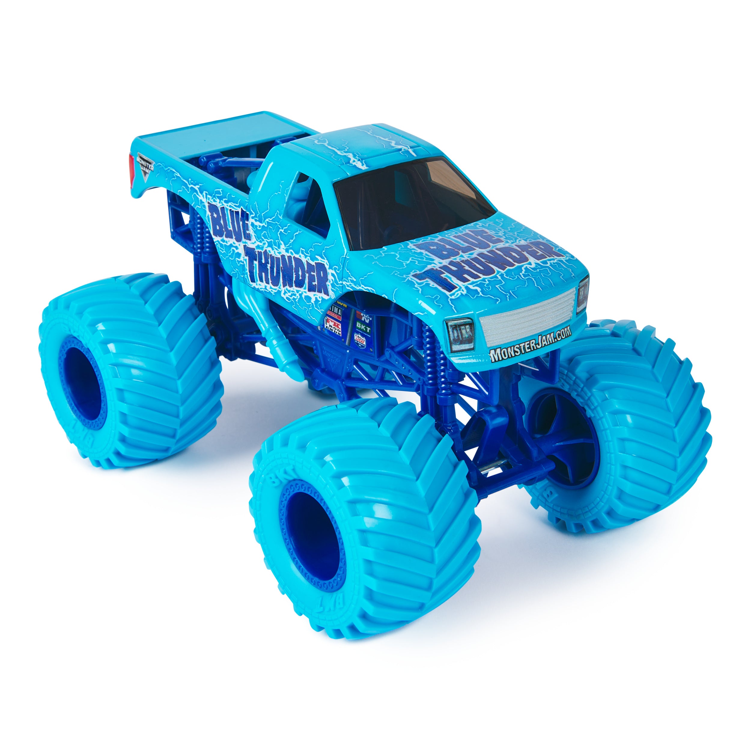 Hot Deal: Monster Jam 1:24 Scale Series 22 Blue Thunder Die - Cast Monster Truck