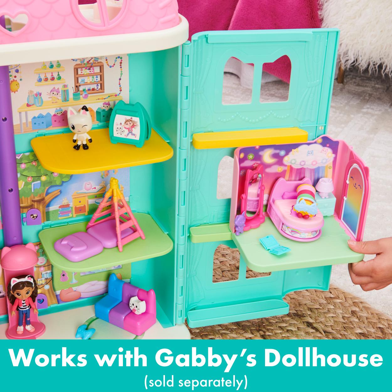 Gabby's Dollhouse Sweet Dreams Bedroom Playset with Surprise Accessories