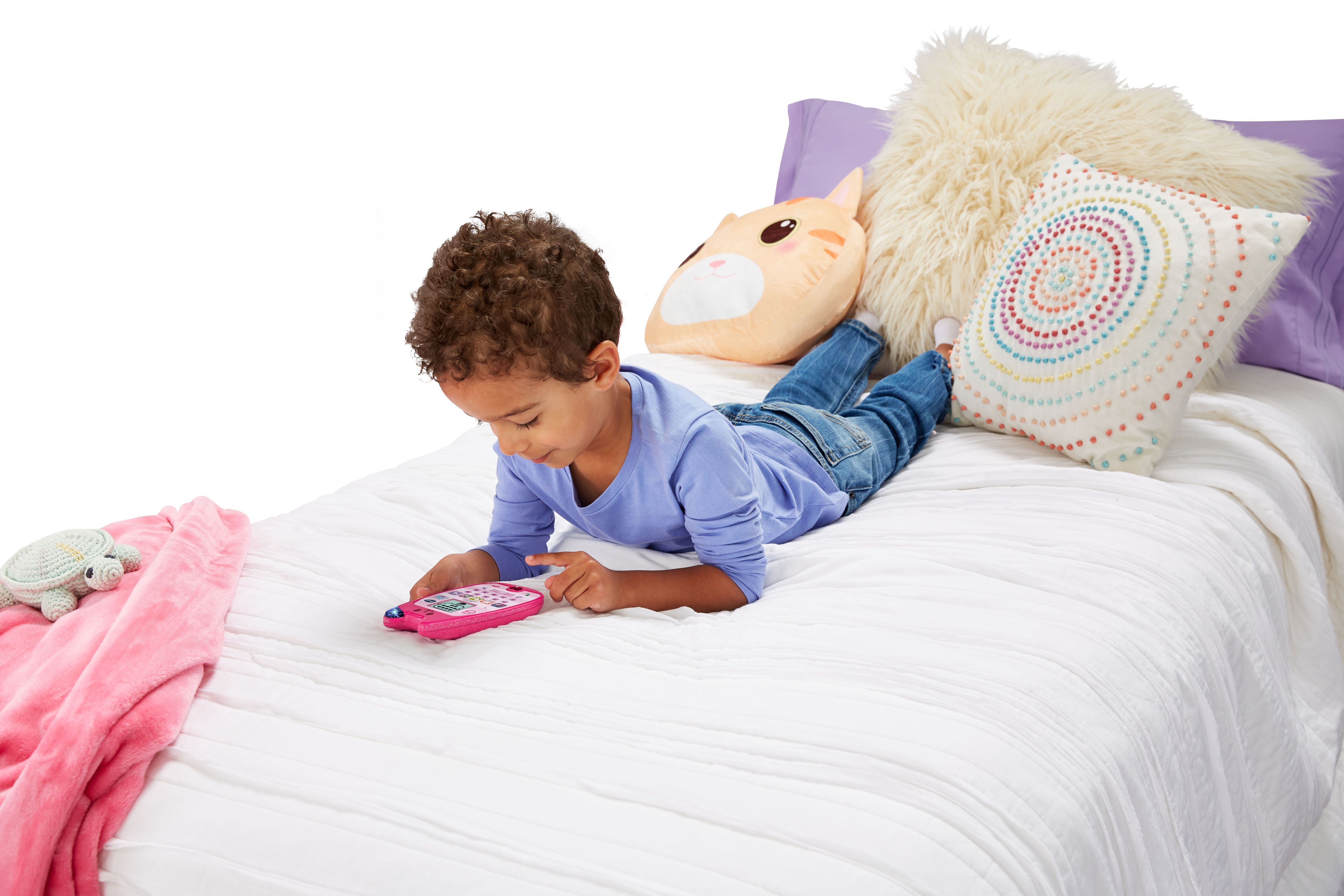 Hot Deal! VTech Cat - Shaped Gabby's Dollhouse Interactive Phone for Kids