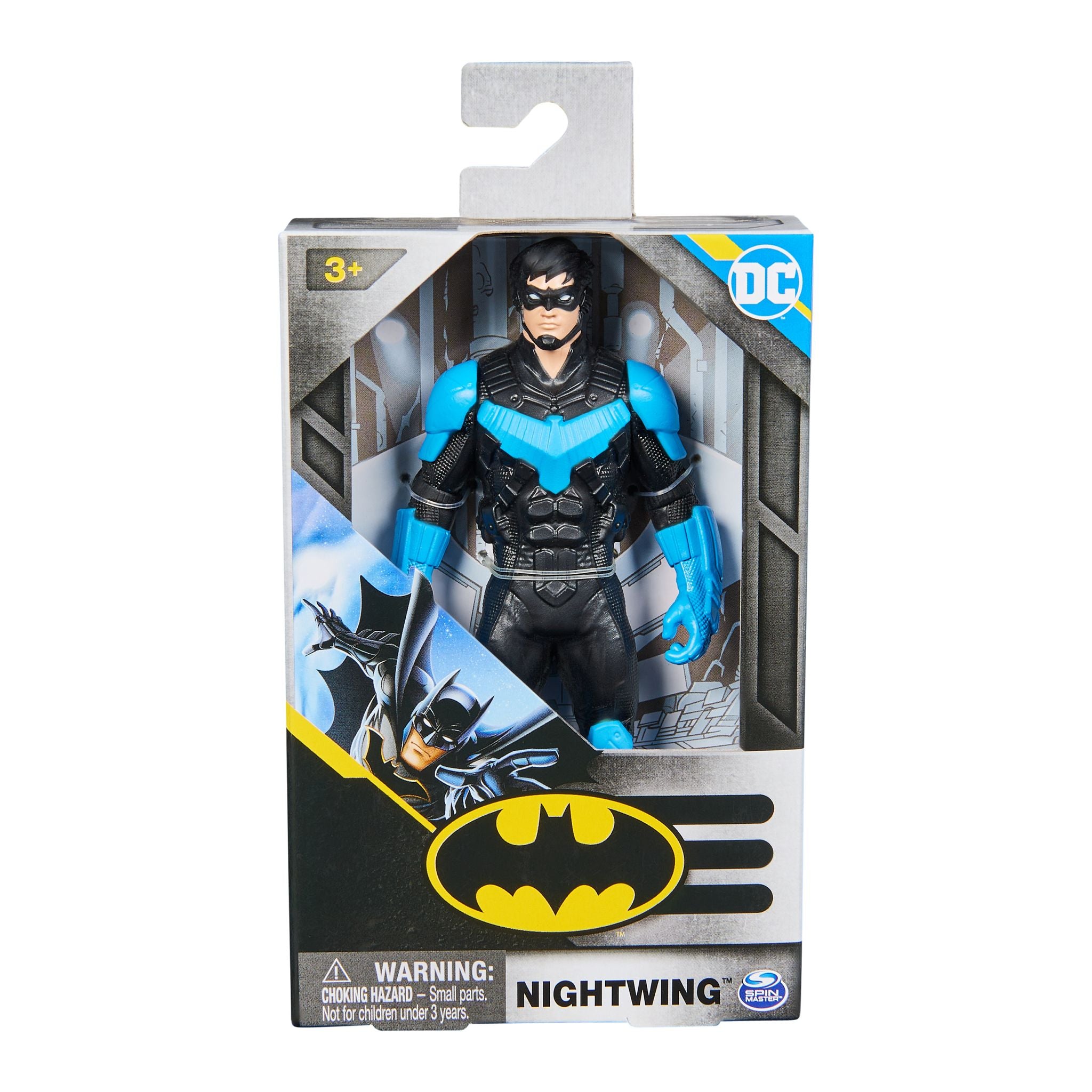 6-Inch DC Comics S2 Metal Tech Nightwing Action Figure for Epic Adventures