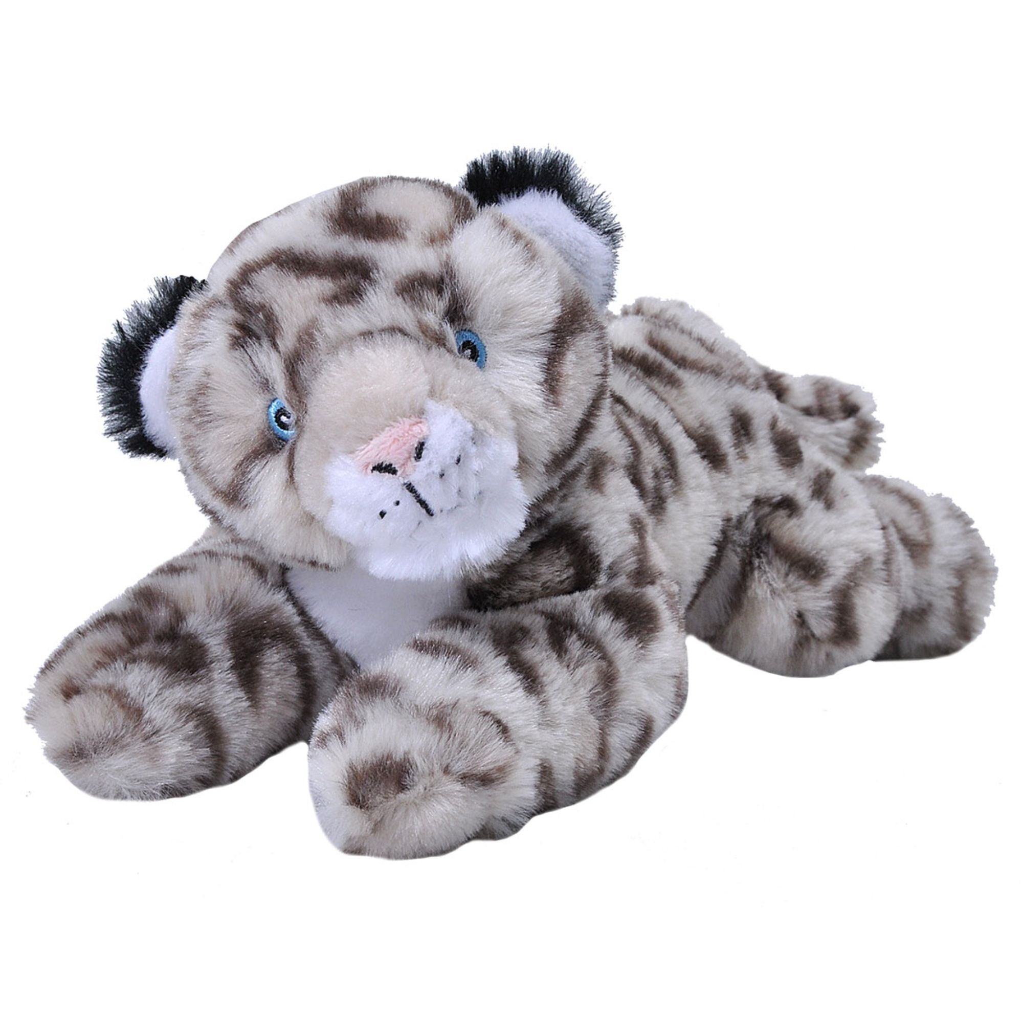 Wild Republic 8-Inch Mini Ecokins Snow Leopard - Eco-Friendly Plush