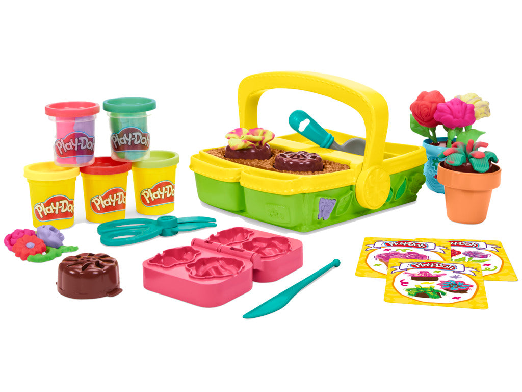 Play - Doh Creative Blooming Flowers Kids Playset for Endless Fun