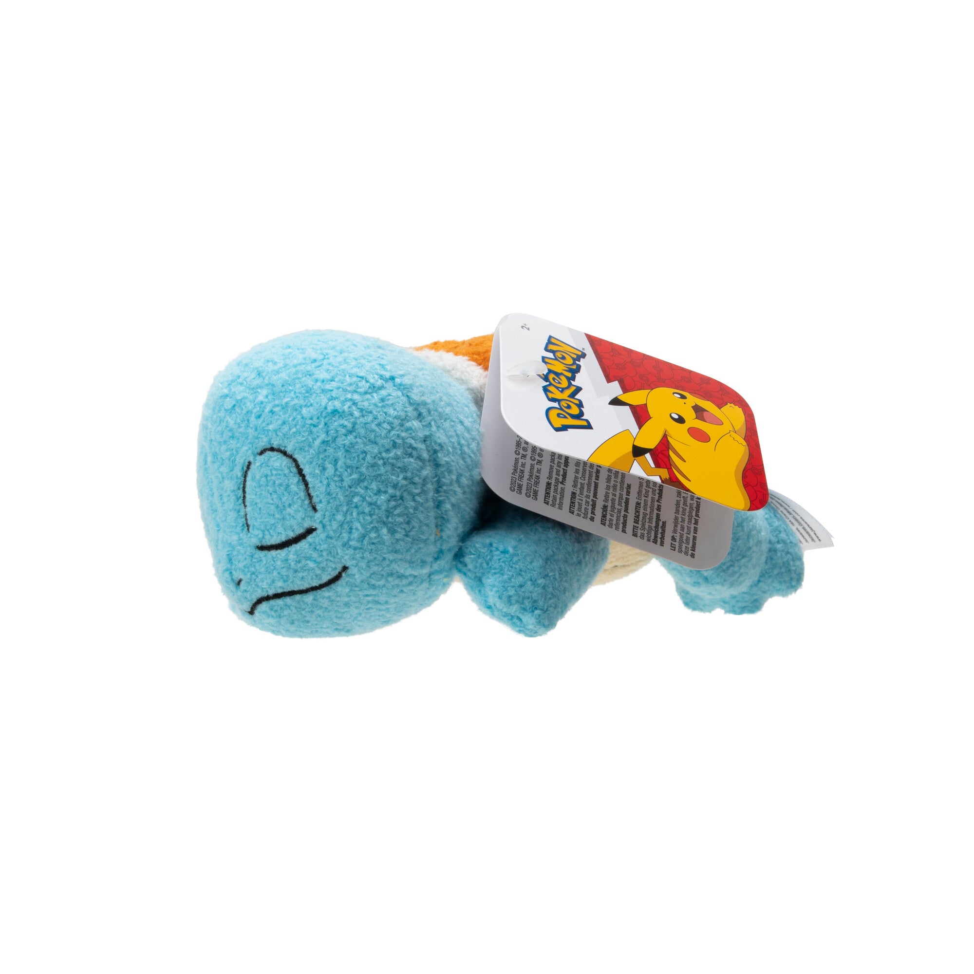 5-Inch Adorable Sleeping Squirtle Plush Toy for Pokémon Fans
