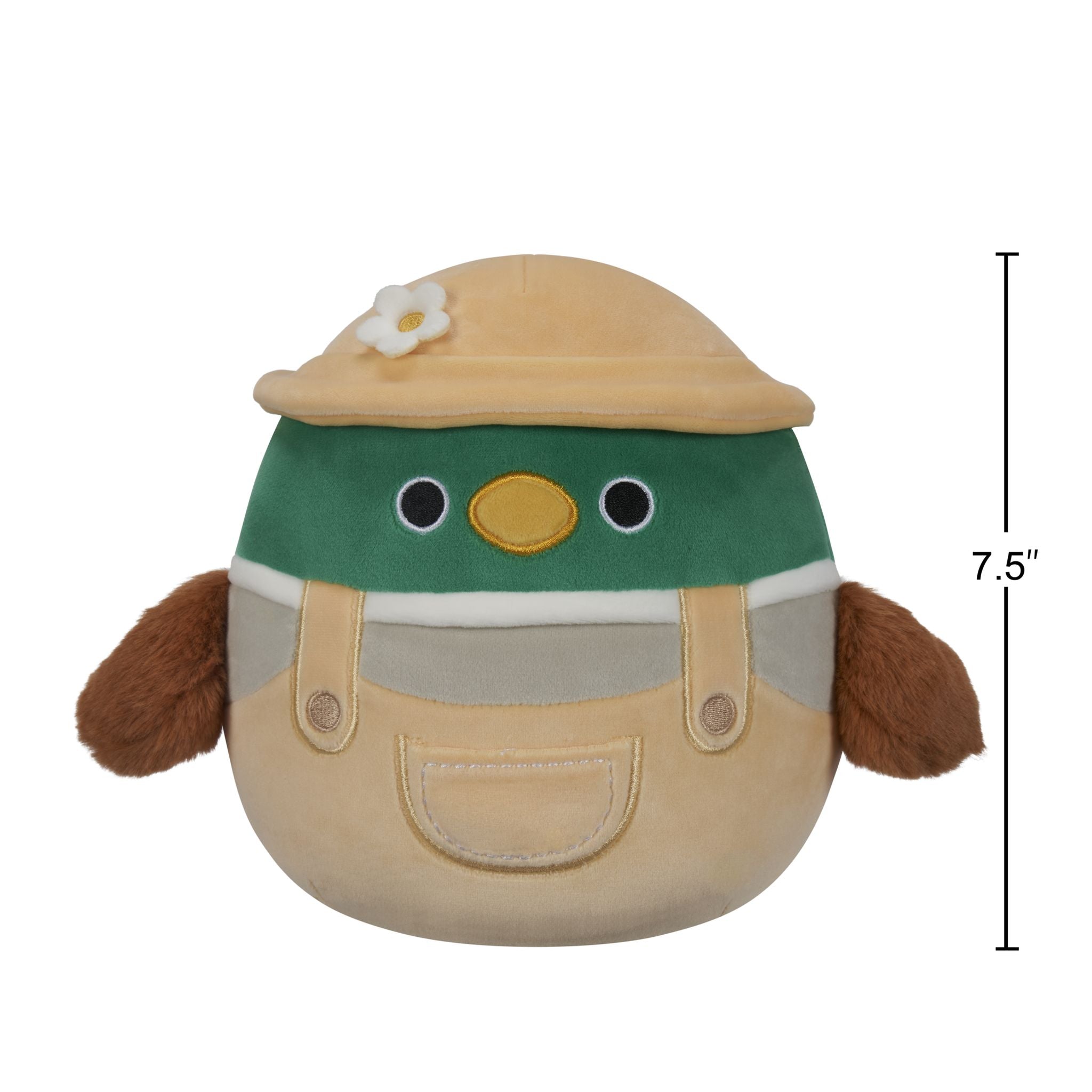 7.5-Inch Easter Season Squishmallows Plush - Avery Mallard Duck