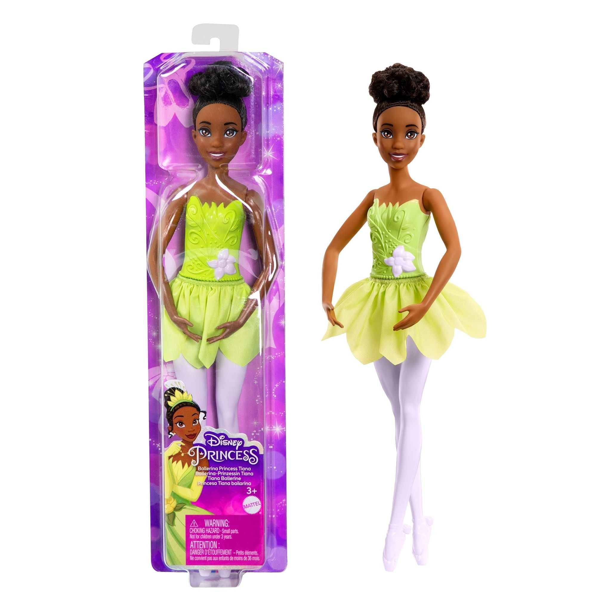 Disney Ballerina Style Princess Tiana Fashion Doll for Kids